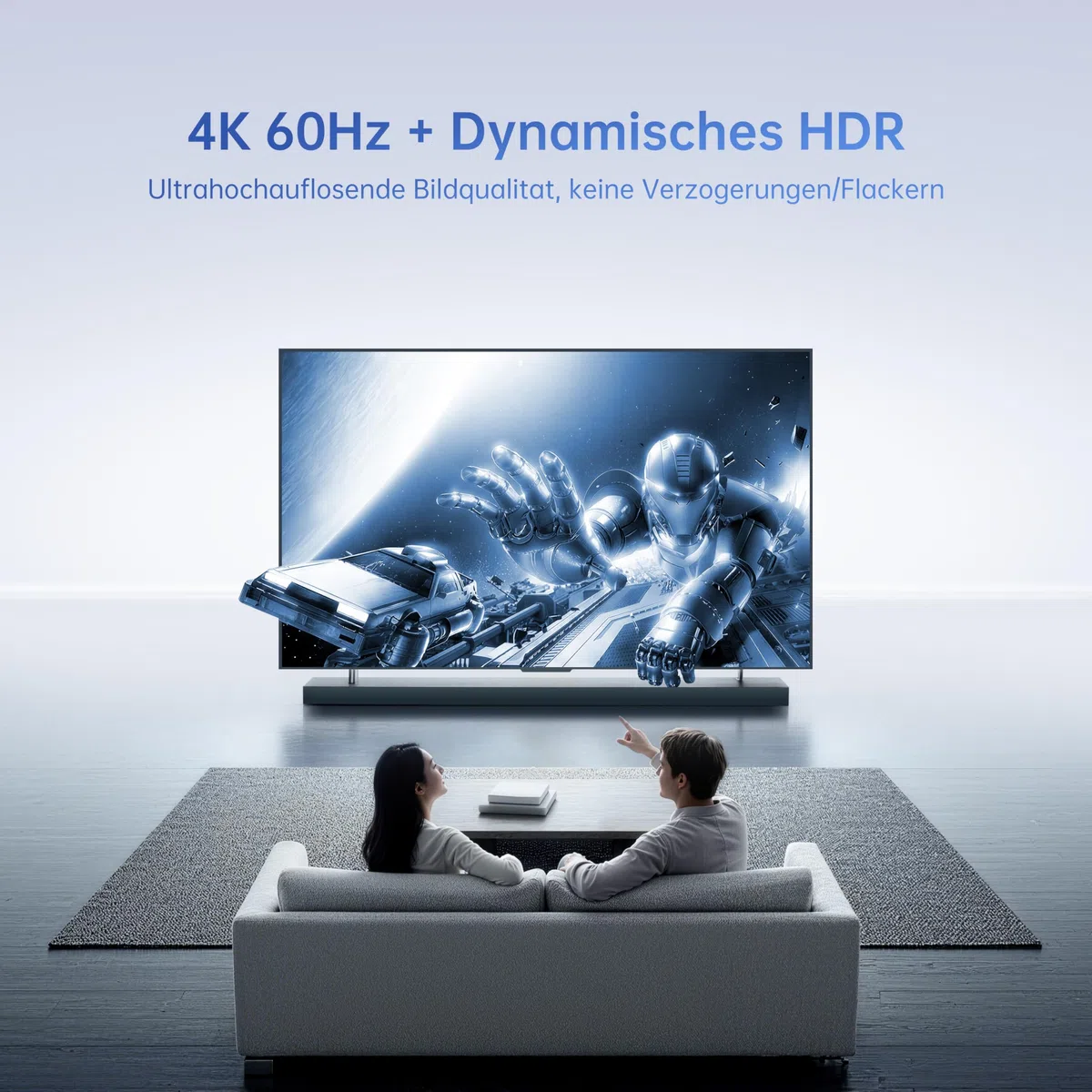 ZH288 adapter USB C na wtyk HDMI, 4K 60 Hz 2K 120 Hz, jednokierunkowy konwerter HDMI adapter podłączenie tabletów lub laptopów z wyjściem HDMI do monitora typu C, Plug and Play