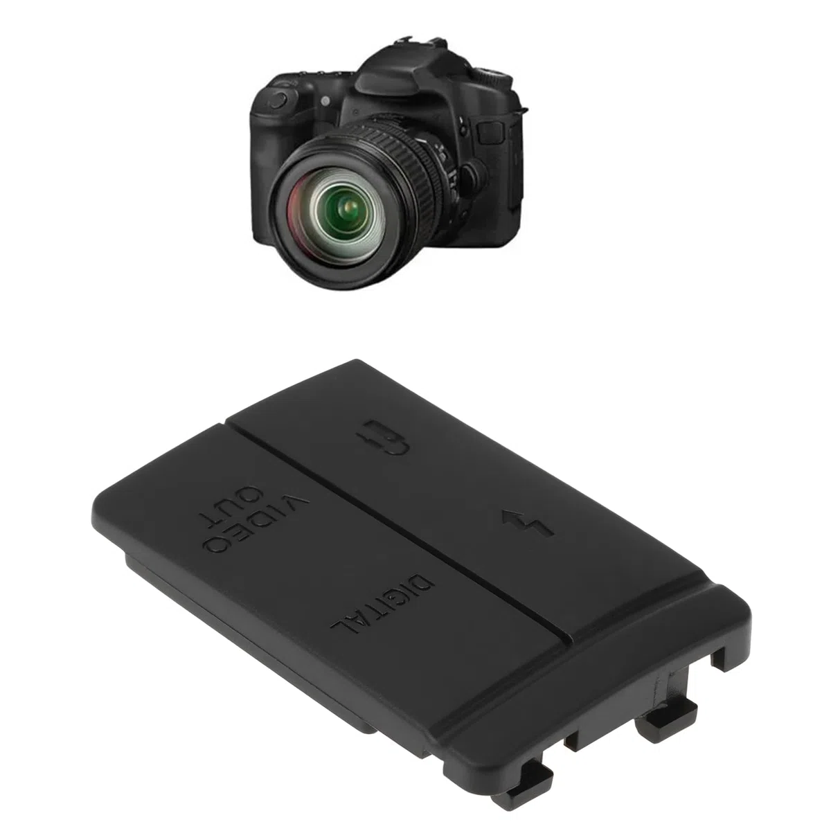 SG Store Gumowa osłona kamery USB/AV OUT/HDMI kompatybilna z aparatem Canon EOS 5D