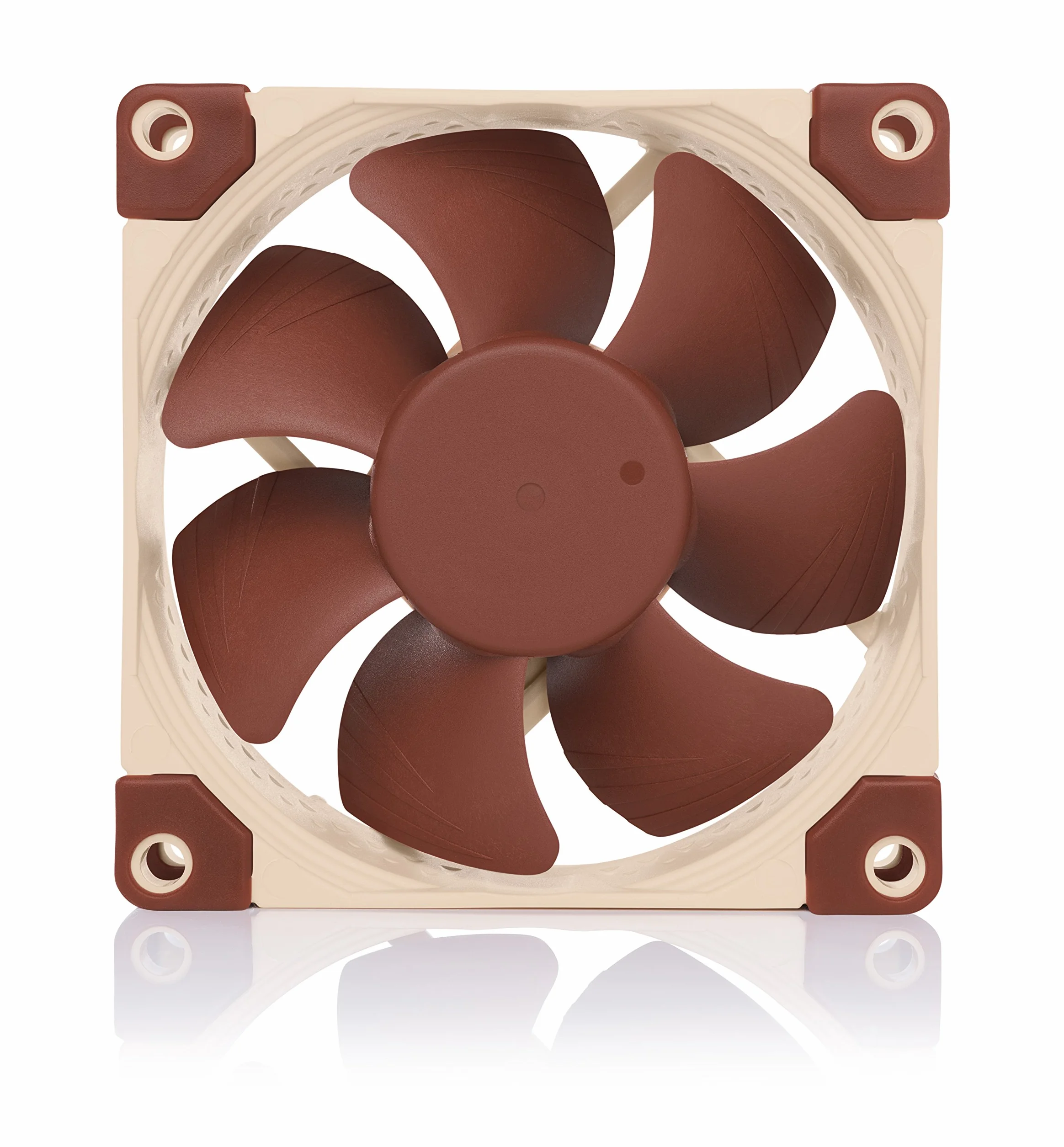 Noctua NF-A8 FLX, Cichy, 3-Pinowy Wentylator Klasy Premium (80 mm, Brązowy)