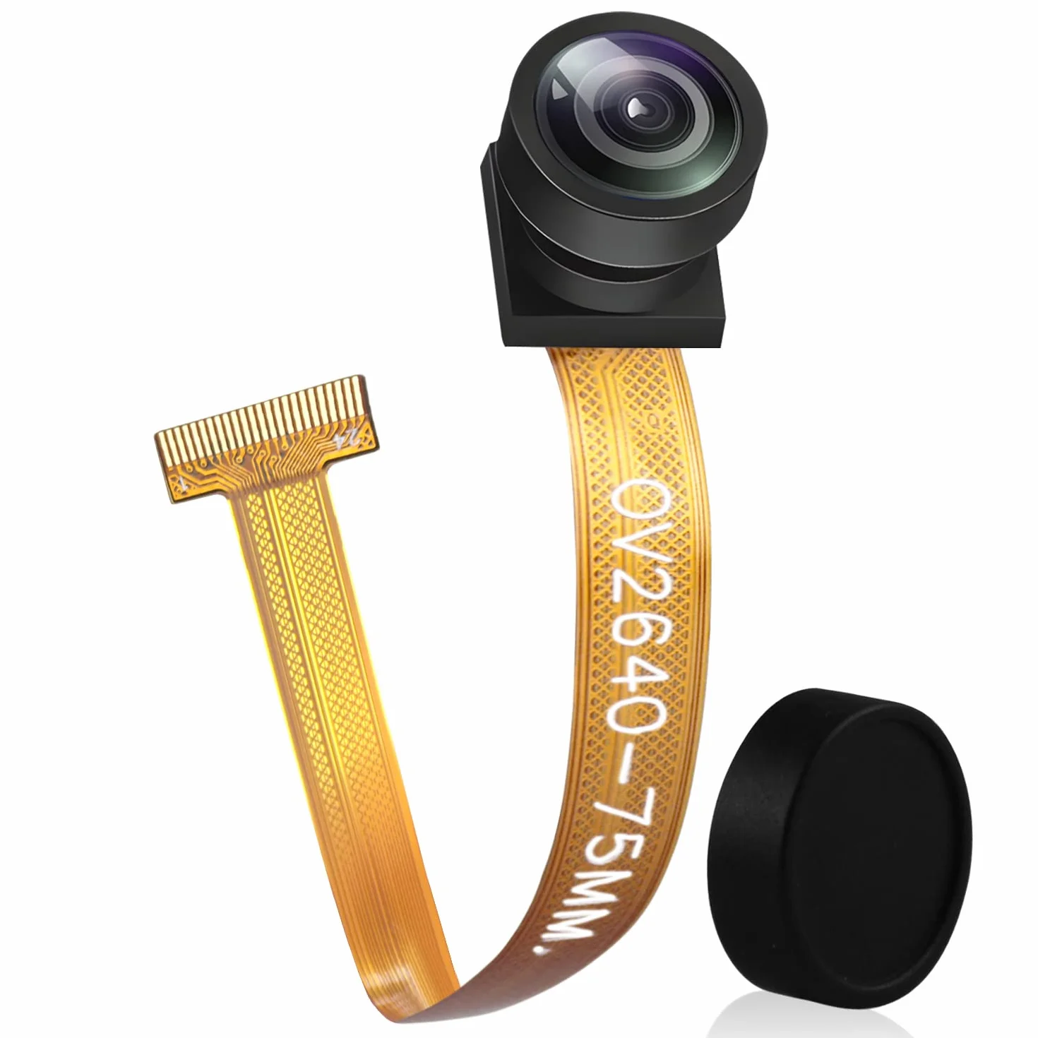CHRI OV2640 moduł kamery 160° obiektyw szerokokątny OV2640 obiektyw rybie oko 2 megapikseli, obsługuje YUV RGB JPEG do kamery ESP32 Cam T