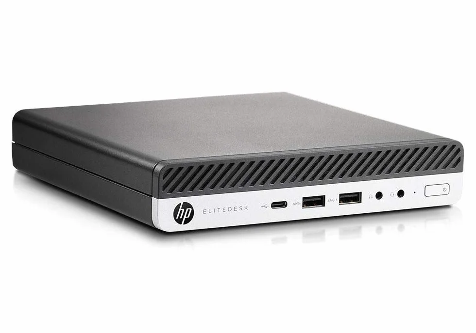 HP EliteDesk 800 G4 Desktop Mini Intel Core i5 8500T 512GB SSD dysk twardy 32 GB pamięci Windows 11 Pro wraz z pakietem oprogramowania SFF Computer PC (odnowiony)