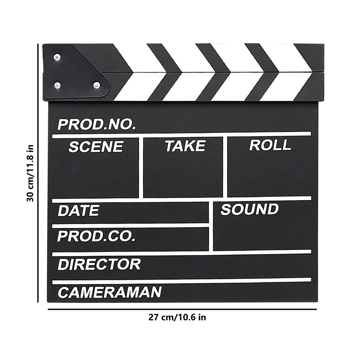 Drewniany reżyser znak akcji rekwizyt film plastikowy klapek tablica reżyserska tablica filmowa cięcie scena akcji łupek