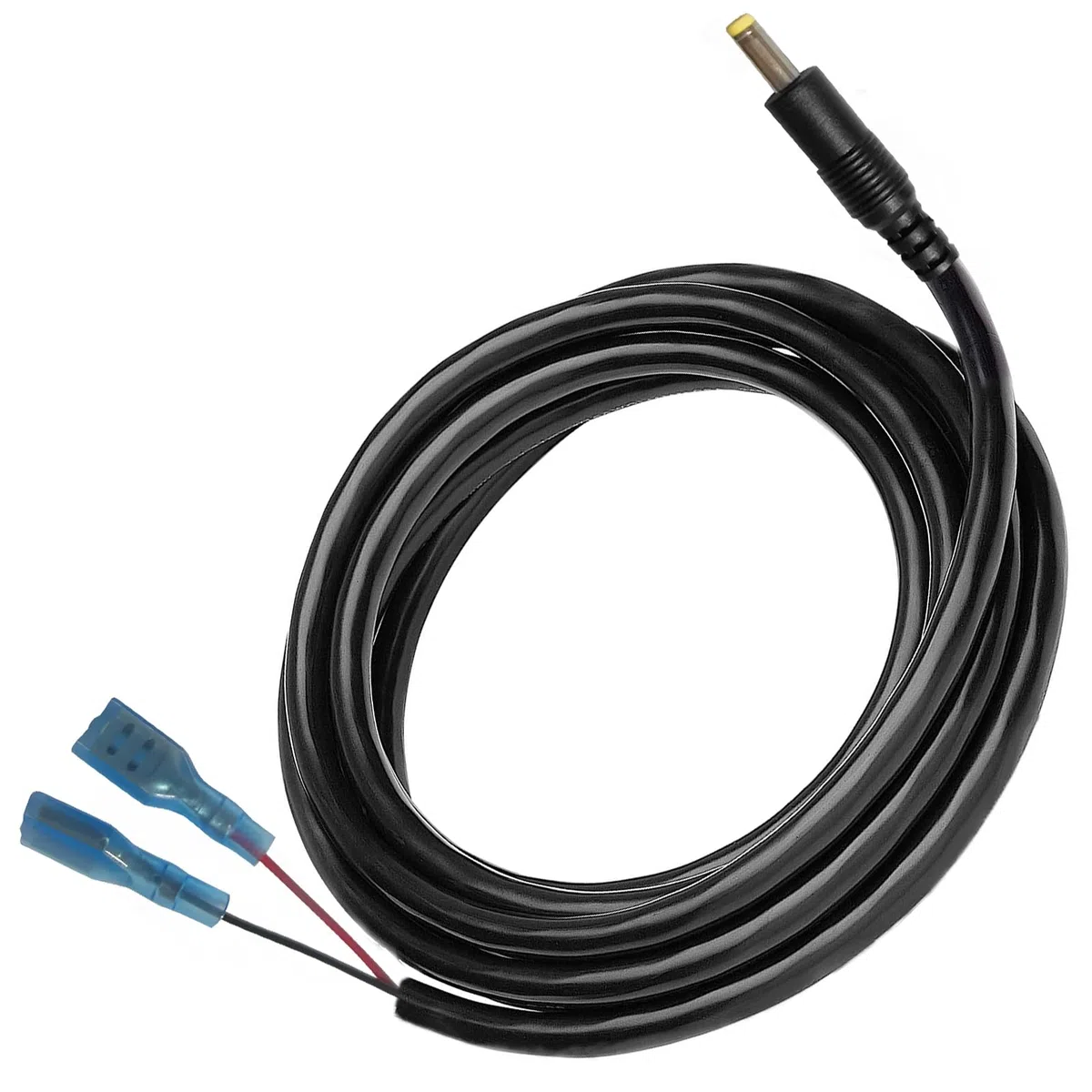 Kabel zasilający do kamery szlakowej 200 cm: wtyczka DC 4 x 1,7 mm, zewnętrzny przewód zasilający, kompatybilny z kamerami Tactacam Reveal X, XB, SK, Snyper itp