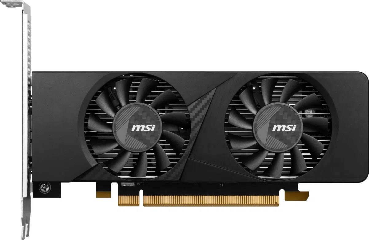 MSI Gamingowa karta graficzna RTX 3050 LP 6G OC (NVIDIA RTX 3050, 96-bitowa, zegar Boost: 1492 MHz, 6 GB GDDR6 14 Gb/s, HDMI/DP, architektura Ampere)