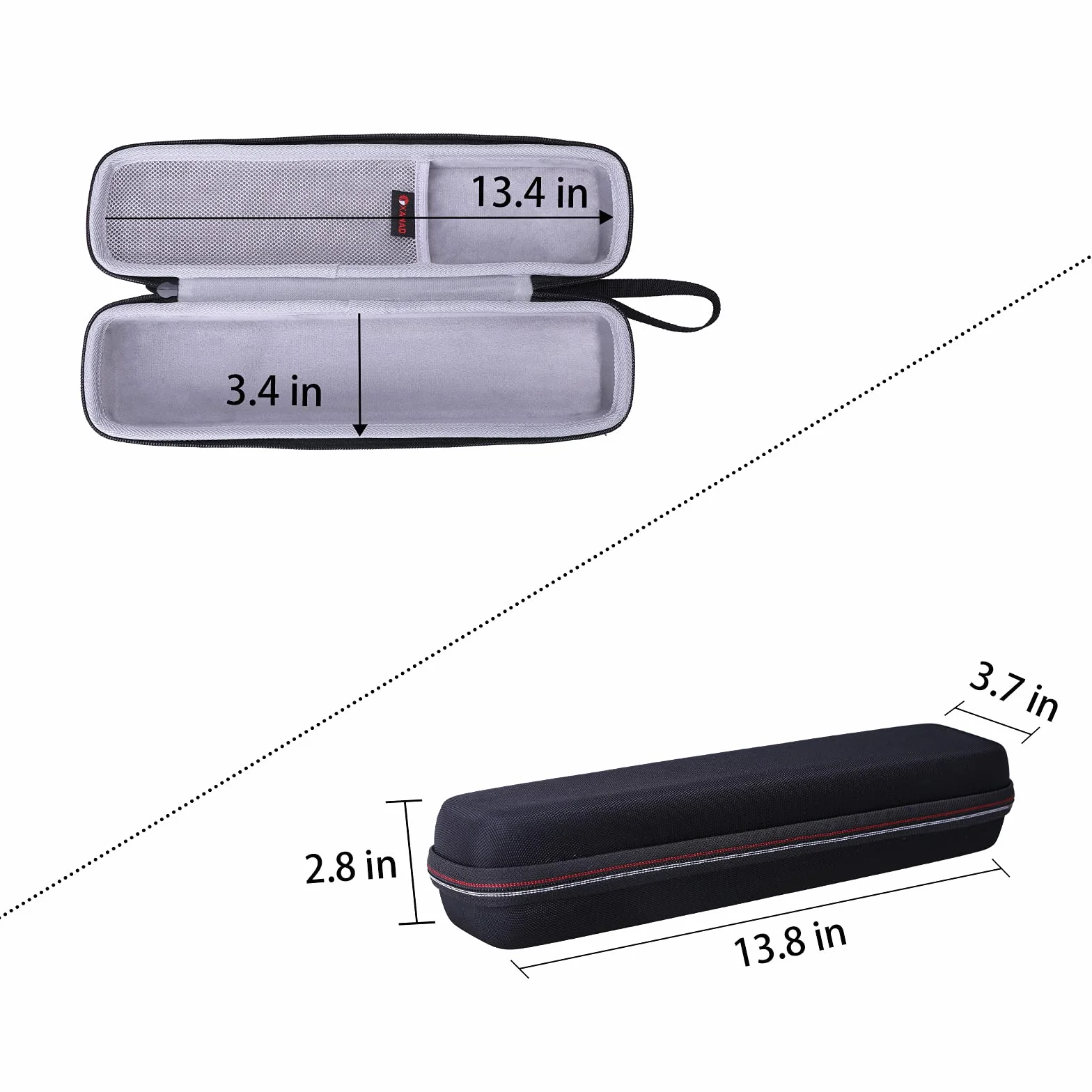 XANAD Etui ochronne do skanera Brother DS-940 A4 skanowanie WLAN USB
