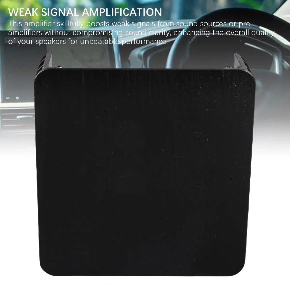 Generic Pasuje do Wzmacniacza Samochodowego DSP dla Smartfona z Systemem Zwiększona jakość dźwięku. System Audio Pojazdu ze Stopu Aluminium o Mocy 320 W Klasy AB (6 kanałów)
