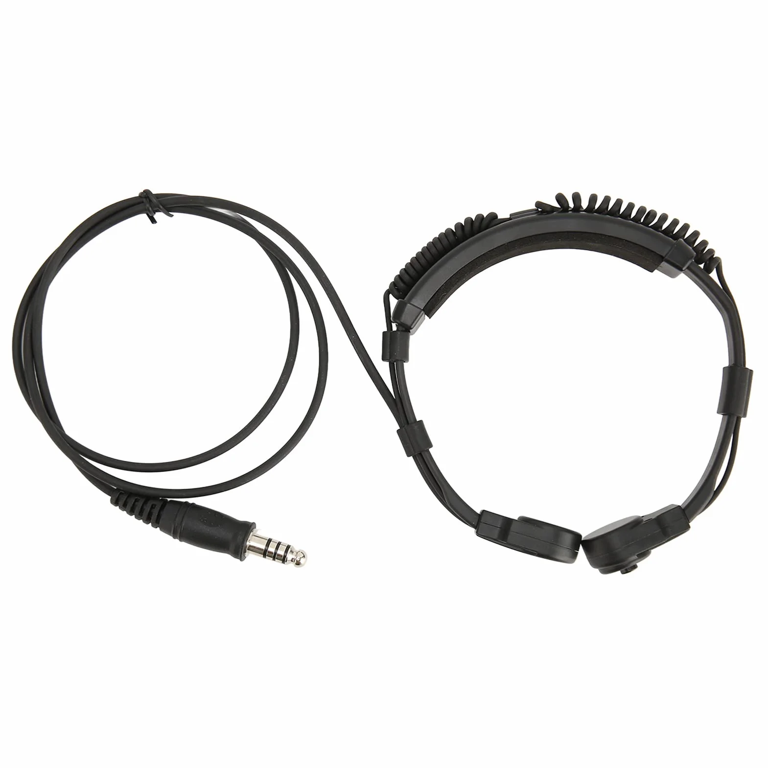 Mikrofon Gardłowy Słuchawka Walkie Talkie U94 PTT Taktyczny Zestaw Słuchawkowy do UV 5R BF 888S BF F8HP
