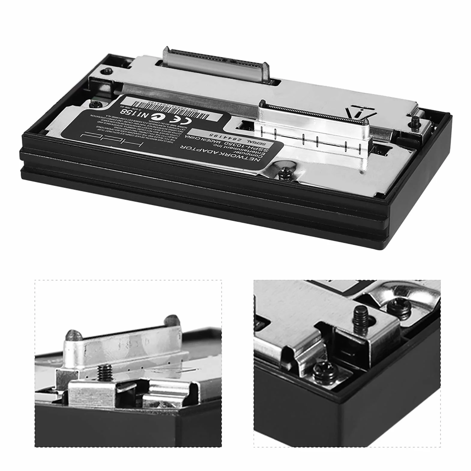 Adapter sieciowy SATA, interfejs SATA HDD adapter dysku twardego do konsoli 2 bez opakowania wielokrotnego użytku IDE