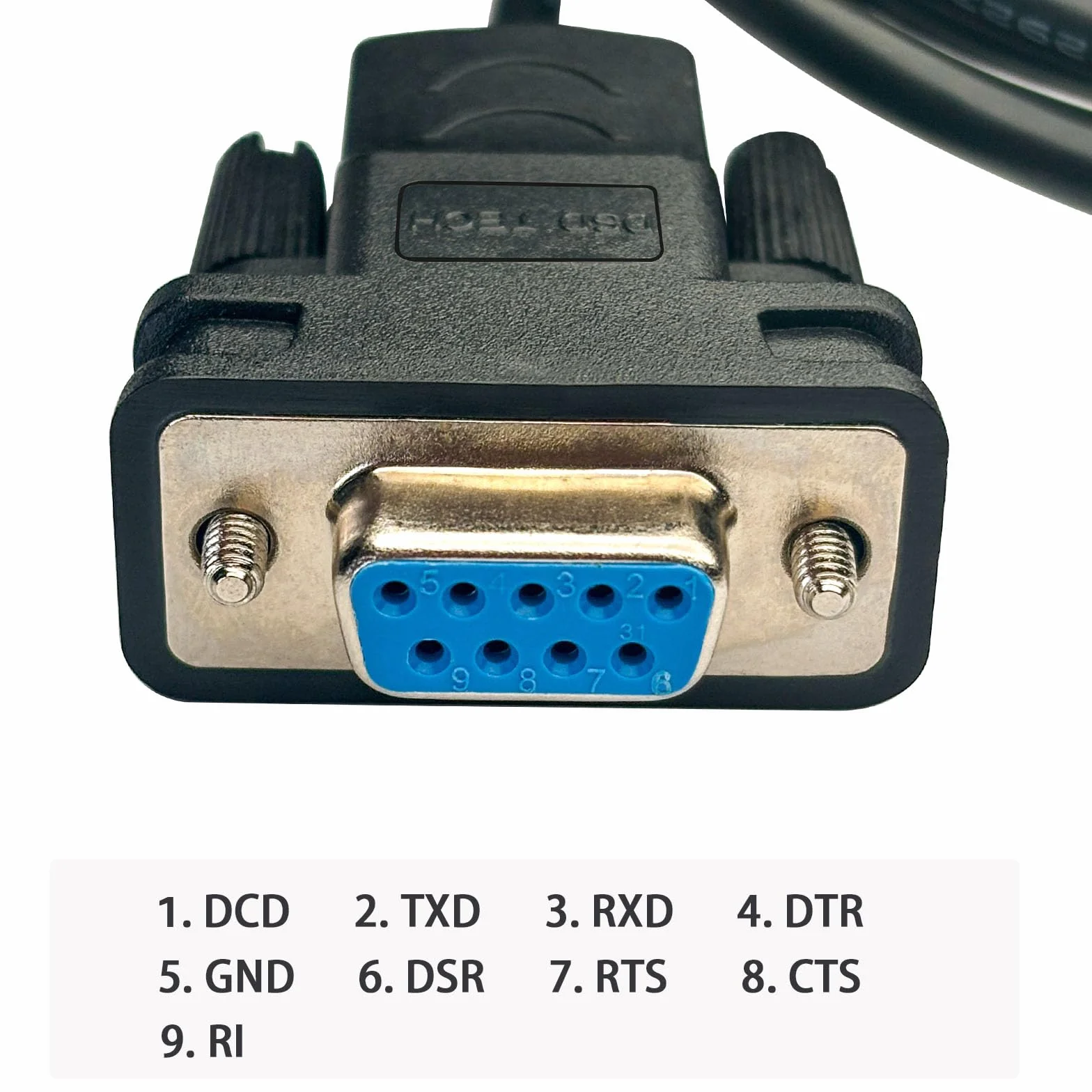 DSD TECH SH-RS232G Kabel USB do serii DB9 żeński Zintegrowany chip FTDI FT232RL