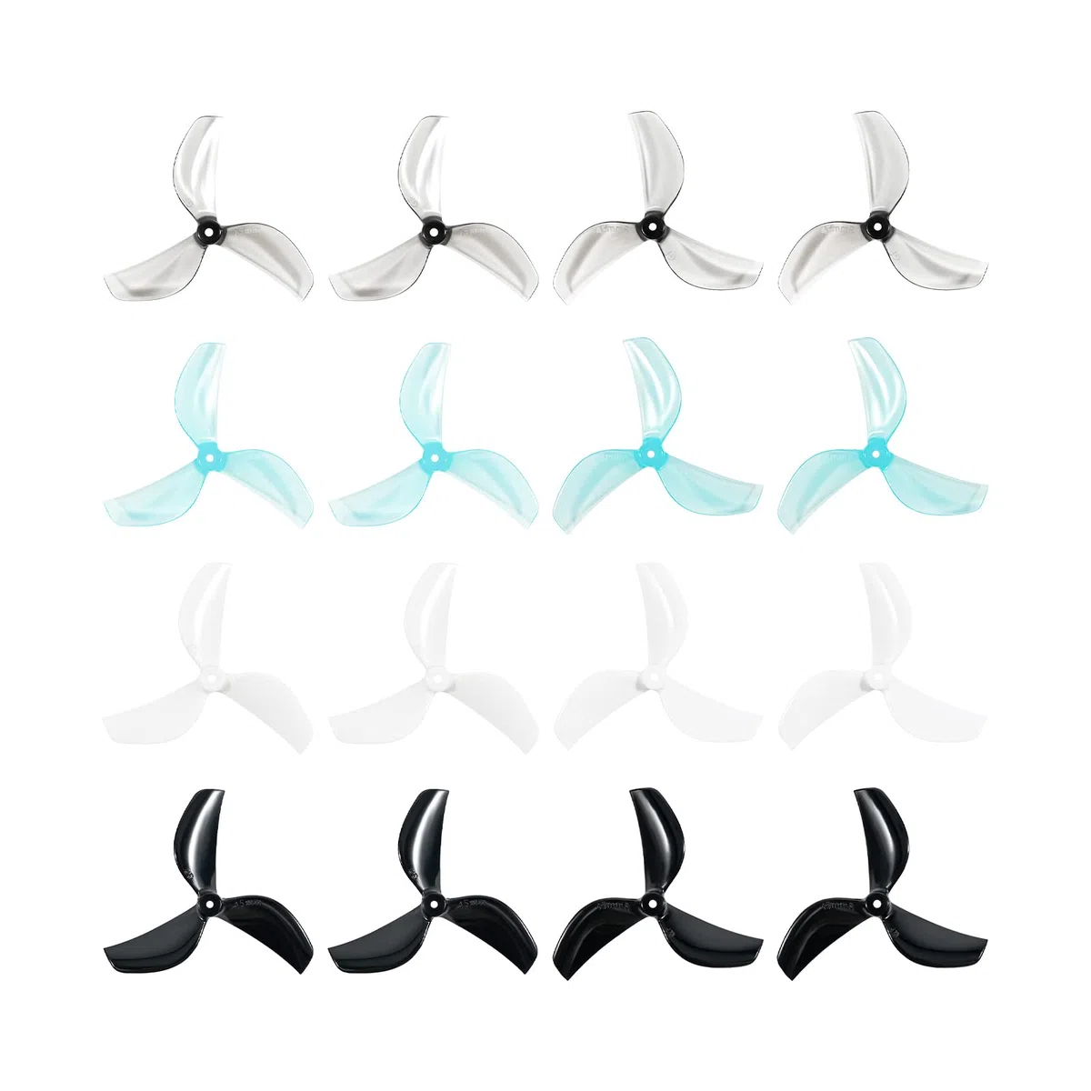 BETAFPV 16pcs Gemfan 45mm 3-Blade Propeller 1.5mm Shaft for 1S FPV Drone | Compatible with 1102 Brushless Motors for 1S Whoop Drone Quadcopter like Meteor75 Pro 1S Racing