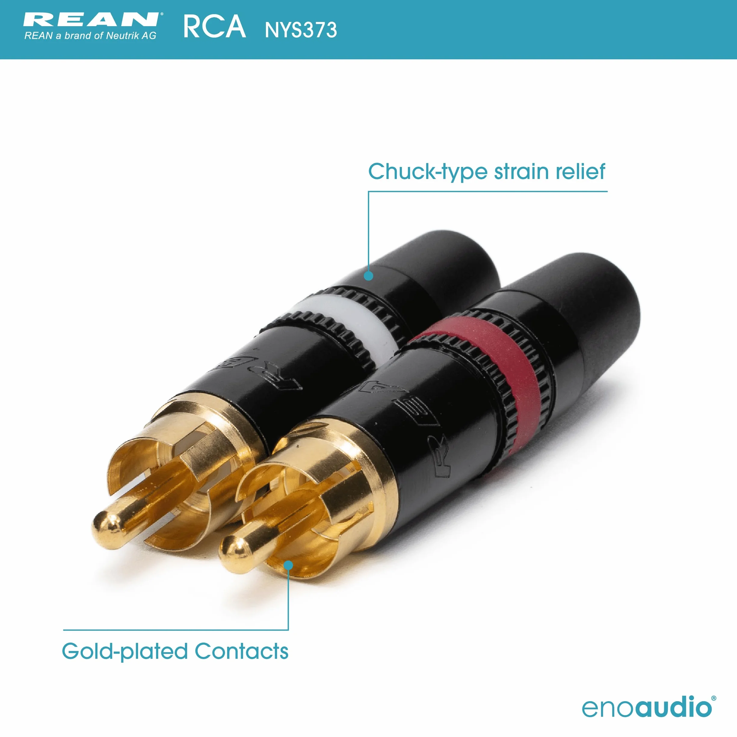 Mogami 2534 kabel poczwórny stereo, para (L,P) wtyk Neutrik Gold RCA - męski XLR, HiFi 2,0 m