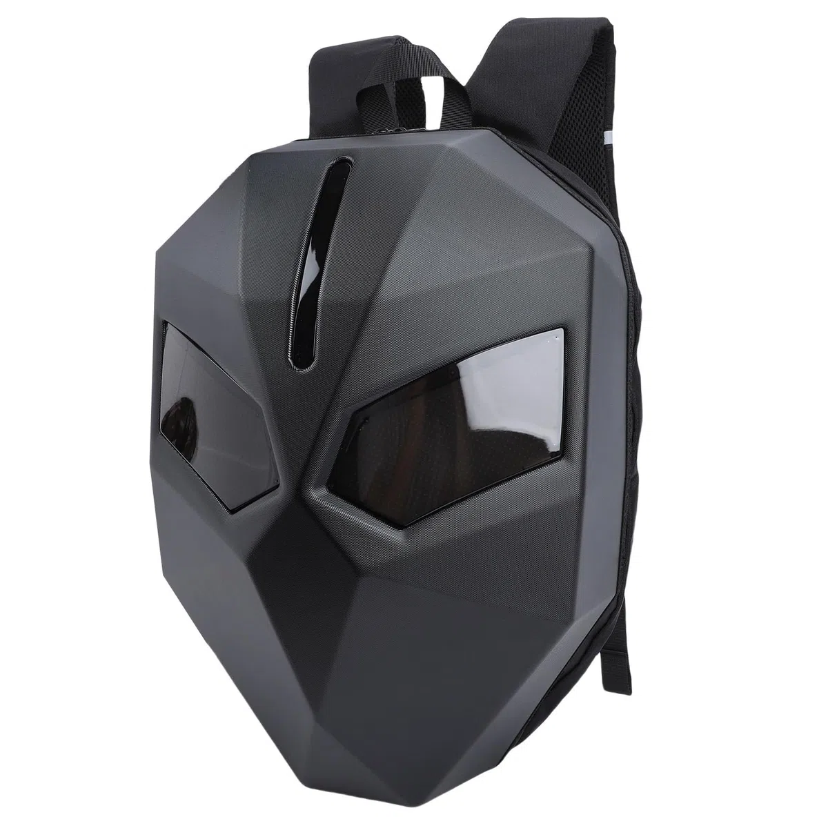 Yctze Plecak Motocyklowy 3D Hardshell LED, Plecak z Programowalnym Ekranem, na Laptopa 19,5 Cala z animacją Tekstu Samodzielnie, Idealny do Jazdy na Rowerze