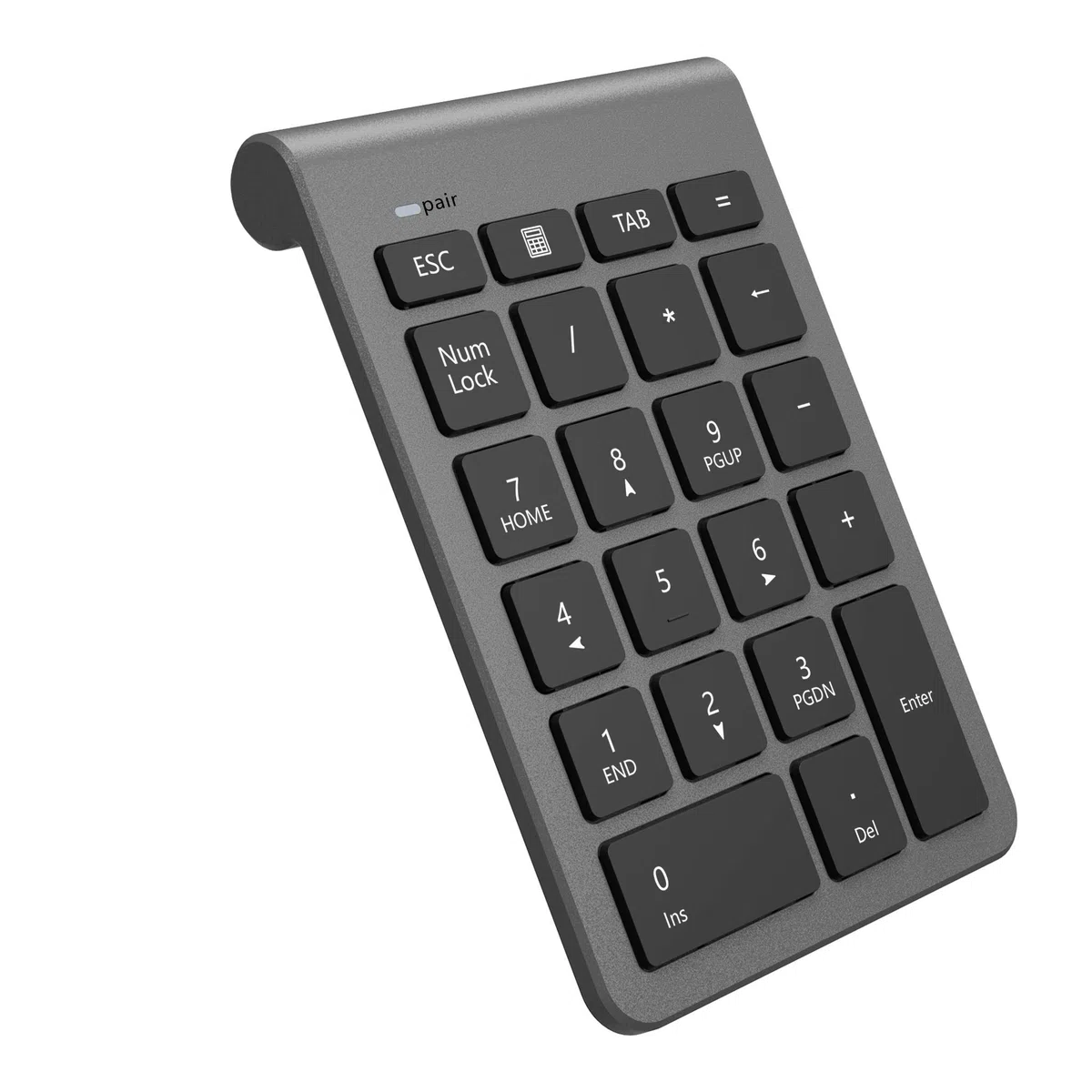 Blok numeryczny Bluetooth do laptopów, przenośna, bezprzewodowa klawiatura numeryczna Bluetooth, 22 przyciski, z wieloma kombinacjami klawiszy, do laptopa, komputera, komputera stacjonarnego,