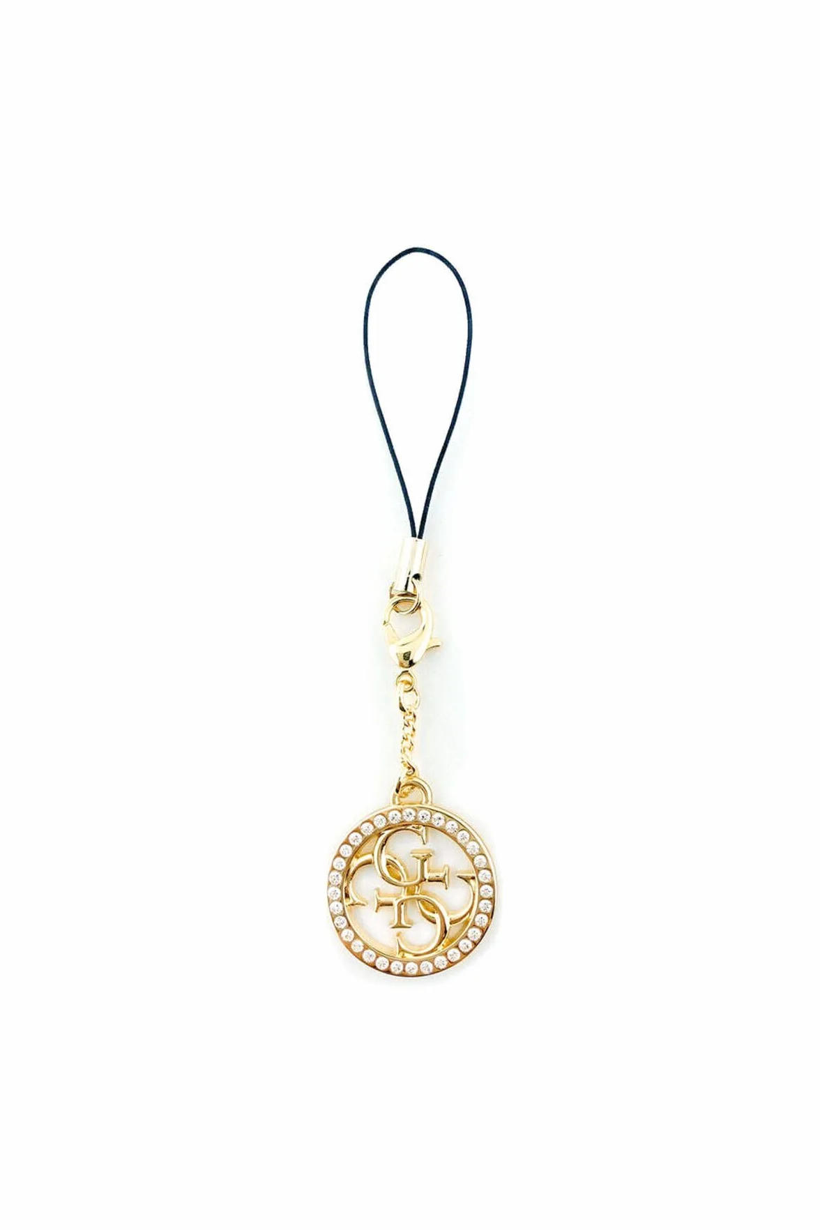GUESS Zawieszka GUCPM4DRD Phone Strap 4G Strass Charm