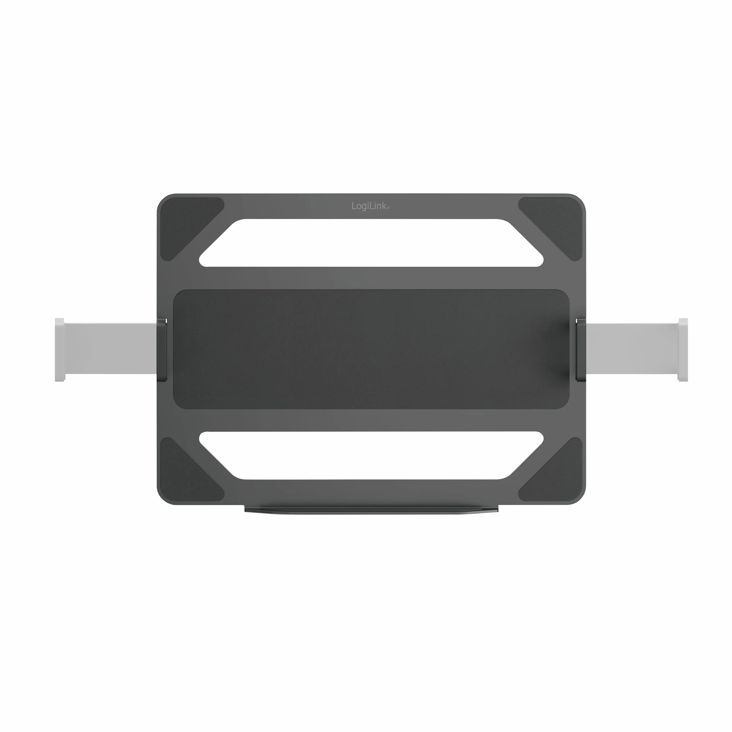 LogiLink BP0203 – uchwyt na laptopa na ramiona monitora, pasuje do urządzeń o przekątnej ekranu 11,6–17,3", maks. 9 kg