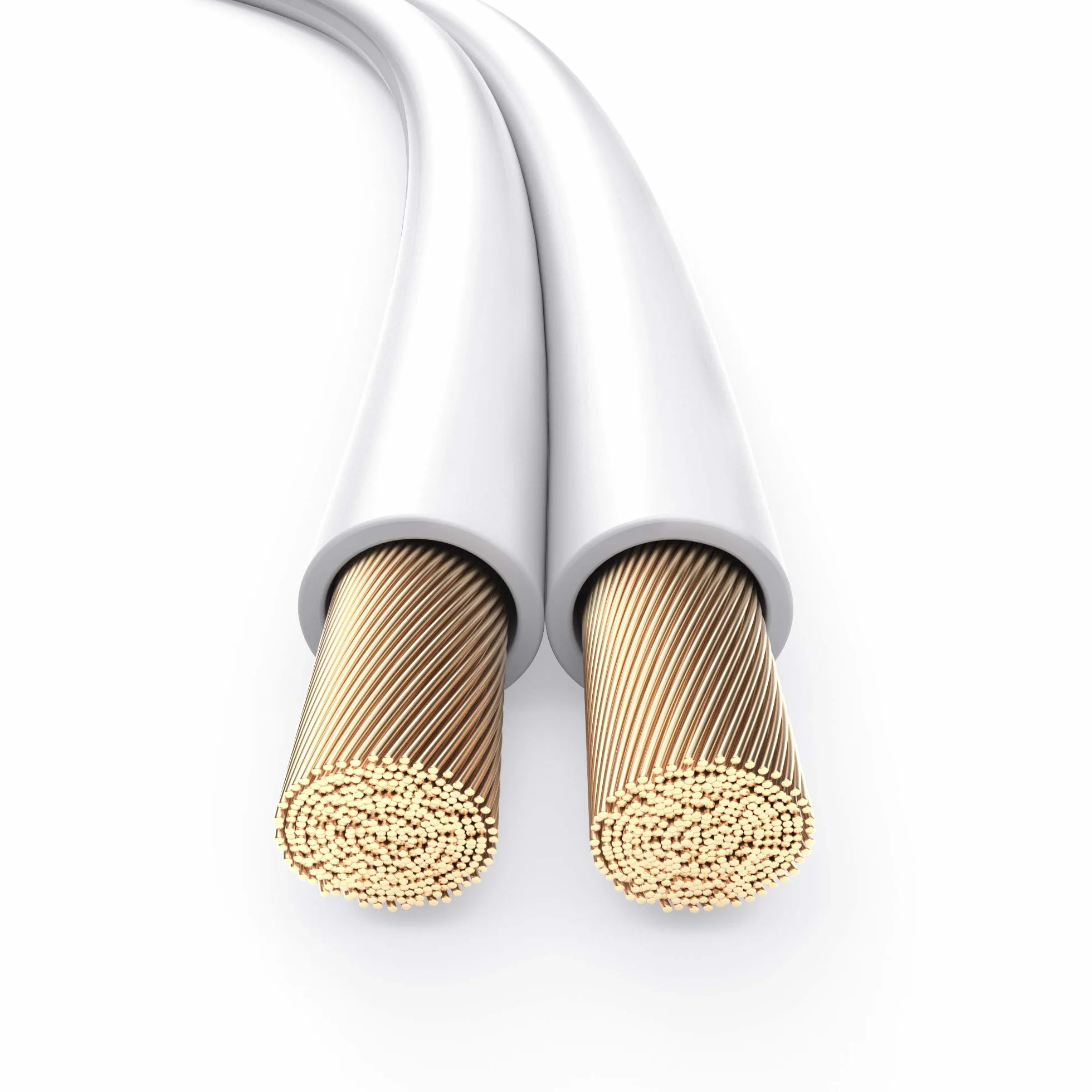 PureLink Kabel głośnikowy OFC 2x4,00 mm² 10,0 m biały
