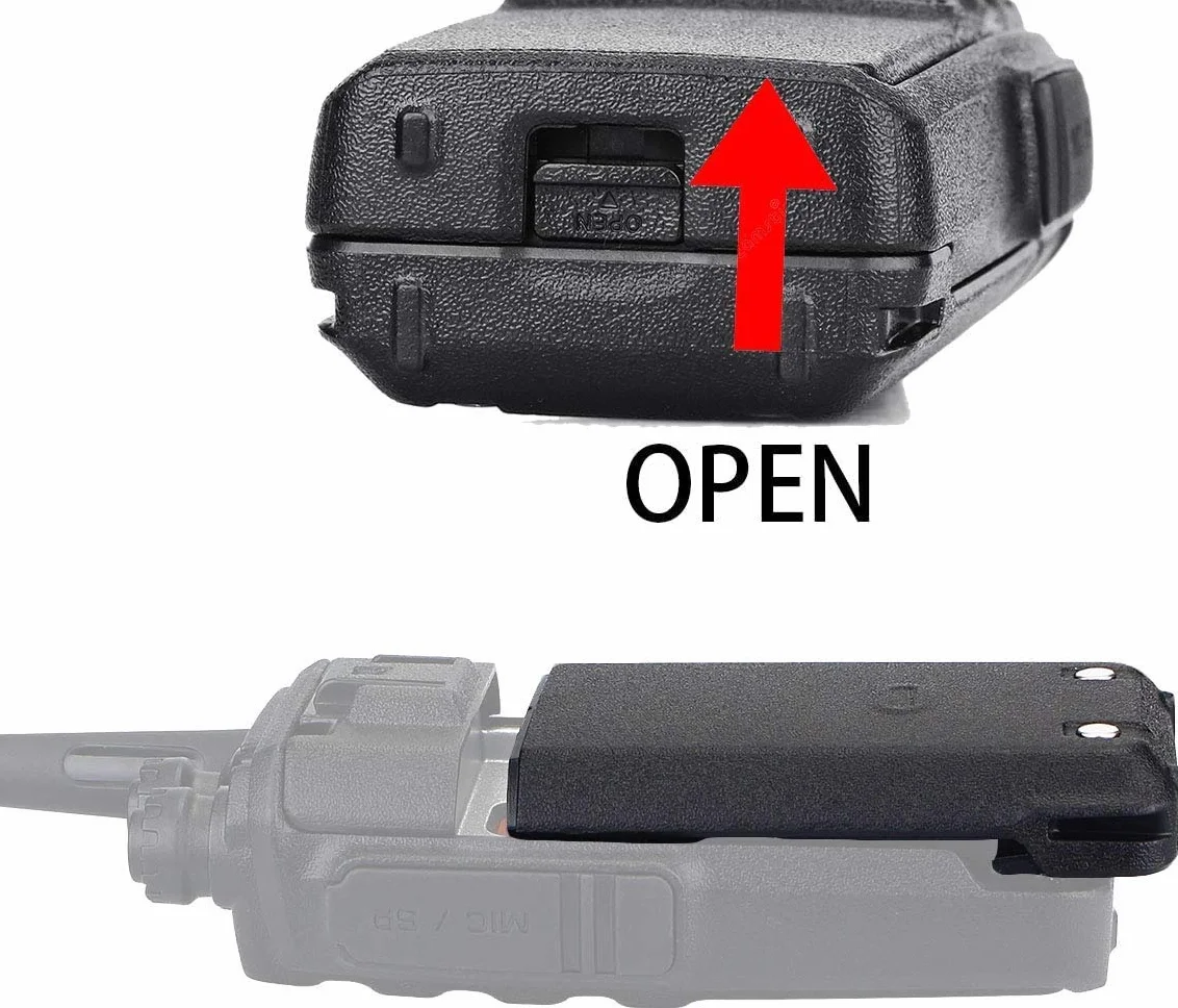 Bateria Retevis RT24 Walkie Talkie Oryginalna Bateria Litowo-Jonowa 3,7 V 1100 mAH RT24 Radiotelefon (2 Szt.)