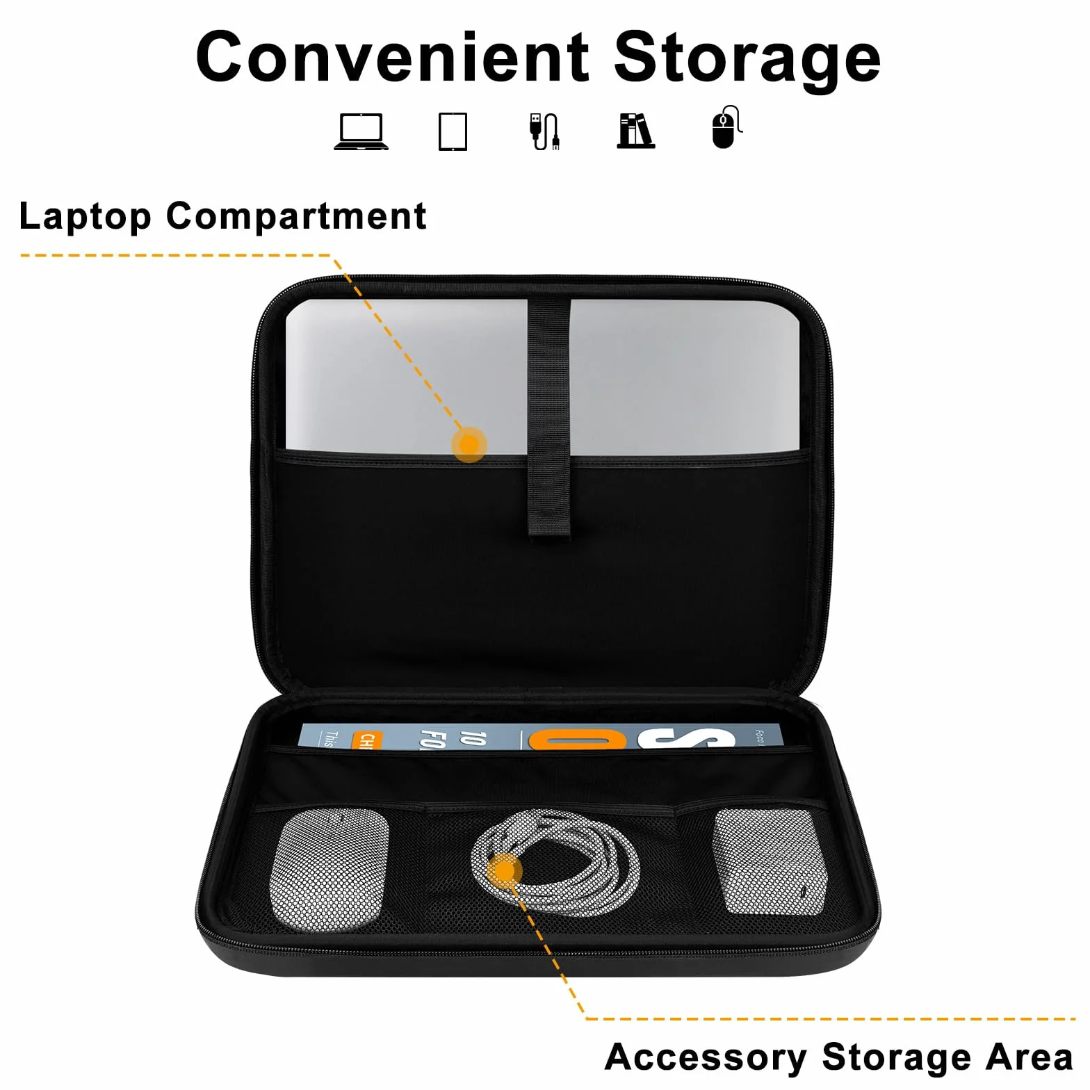Torba na laptopa MacBook 15 cali czarny