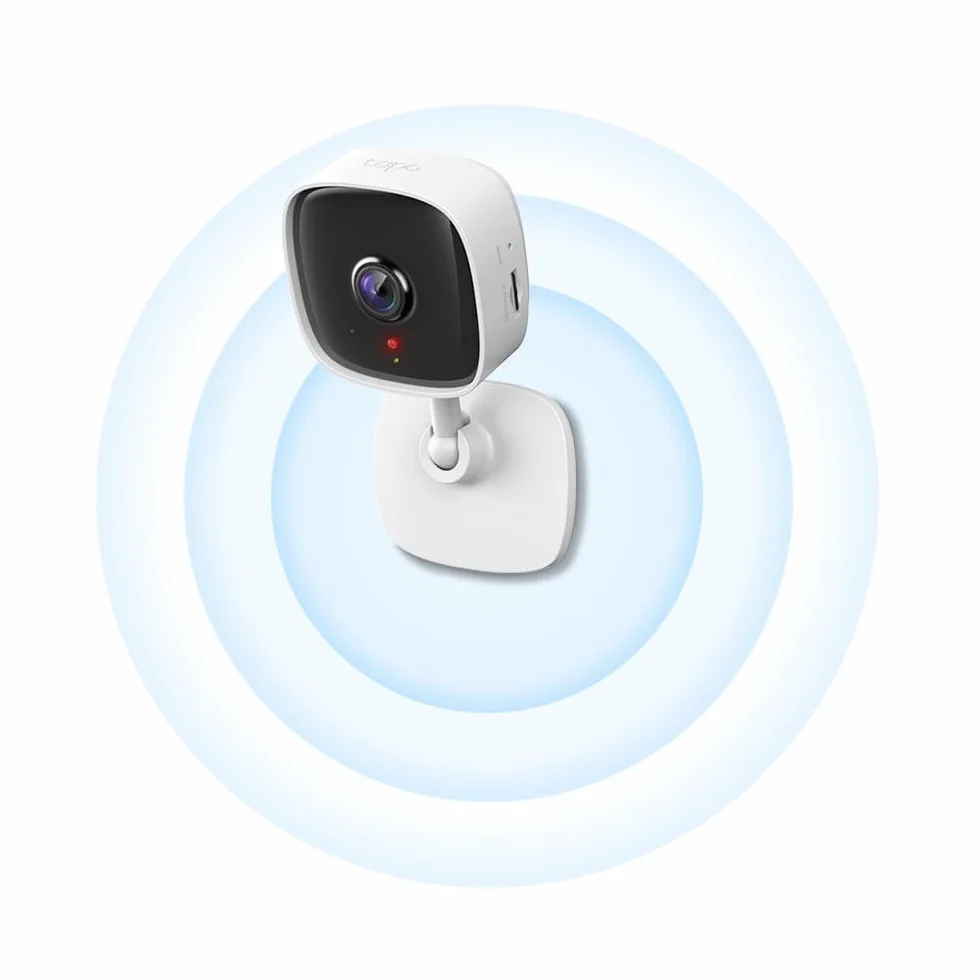 TP-Link Tapo C100 | Kamera Wi-Fi do monitoringu domowego 1080p | Tryb nocny i detekcja ruchu | Lokalny zapis na microSD | Kompatybilna z Alexa i Google Home