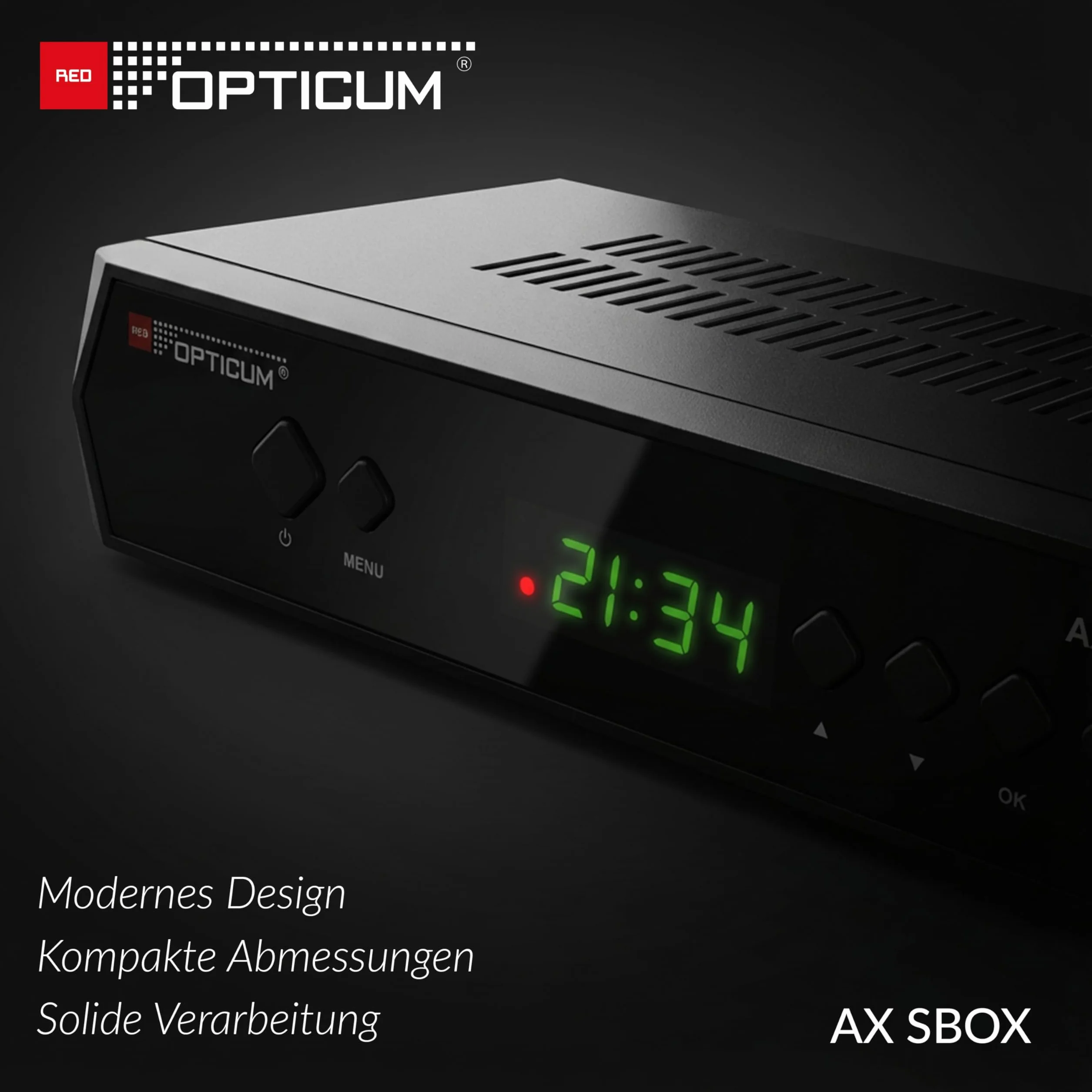 Odbiornik satelitarny Anadol Opticum SBOX 1080p Full HD DVB-S DVB-S2 HDMI SCART UNICABLE