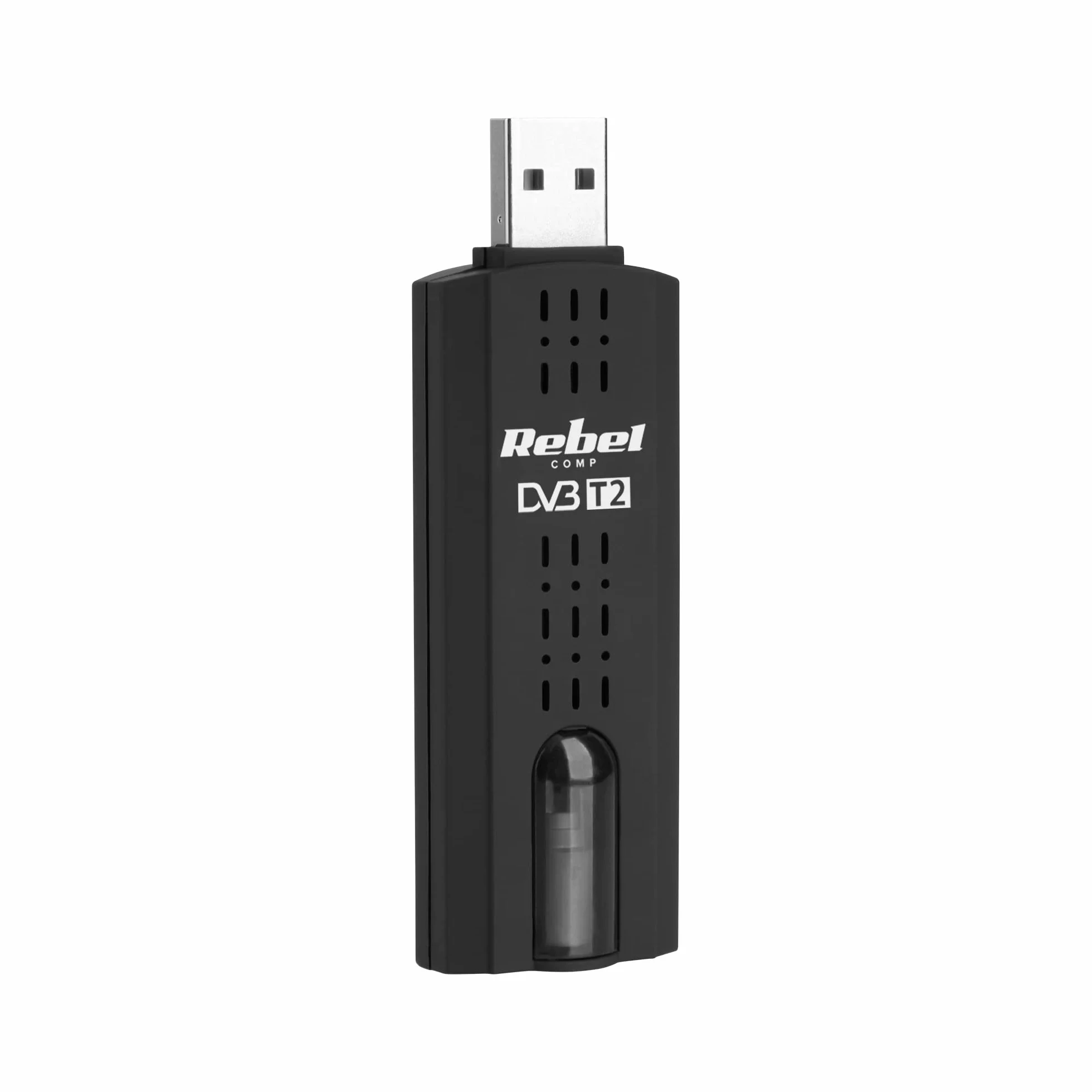 Tuner cyfrowy USB DVB-T2 H.265 HEVC REBEL KOM1060