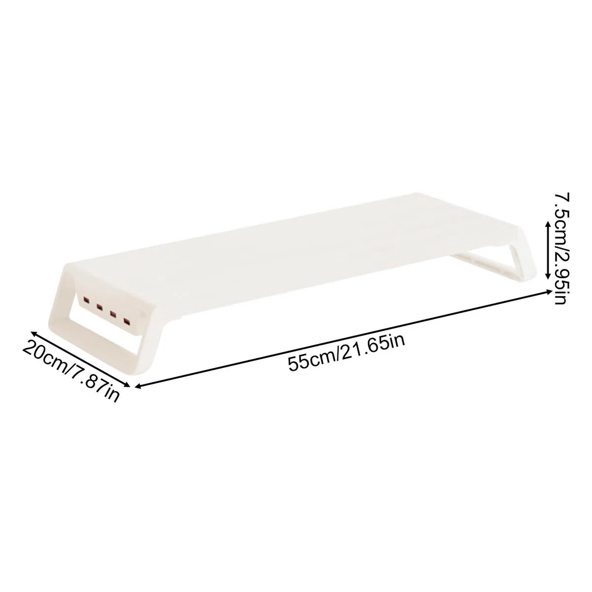 Stojąca podstawka pod monitor Organizer Na Biurko Z Półką, Akcesoria | Drewniany Organizer Pod Monitor PC do biura, domu, szkoły, mieszkania, akademika, jak również do nauki i
