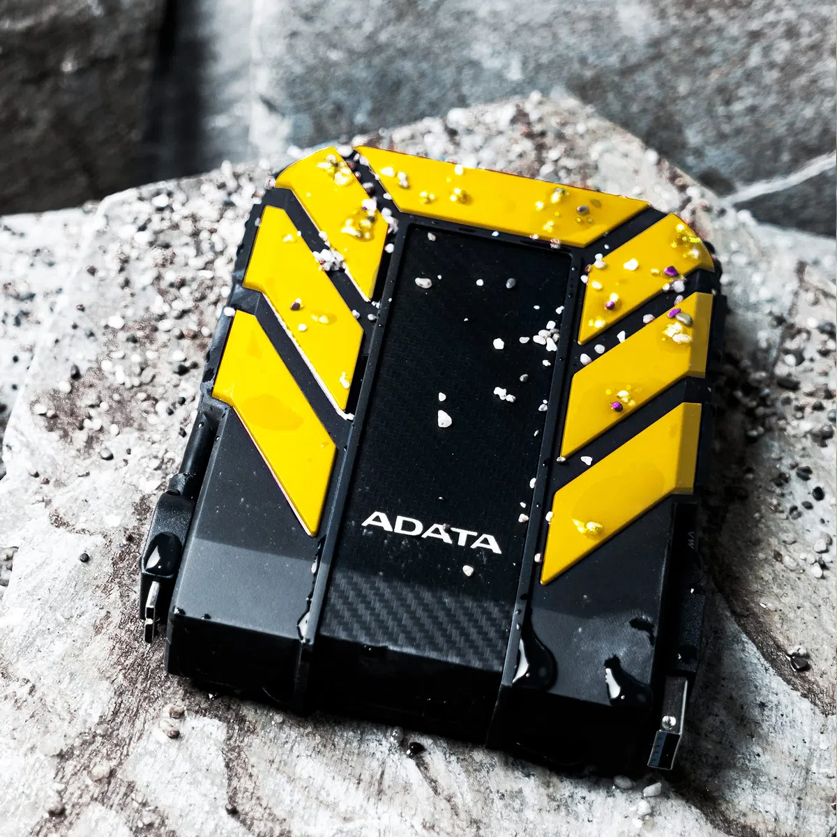 Adata Hd 710 Pro AHD710P-2TU31-CYL Dysk Przenośny, Zółty/Czarny, 2 TB