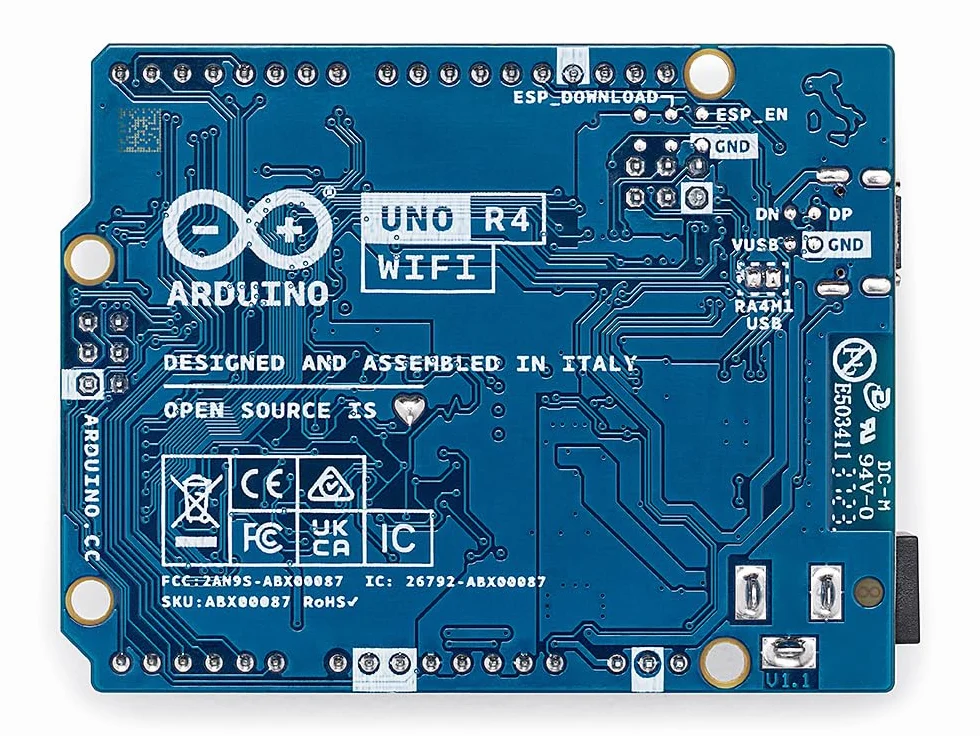 Arduino UNO R4 WiFi ABX00087 Płyta rozwojowa ARM Wi-Fi Bluetooth IoT automatyzacja