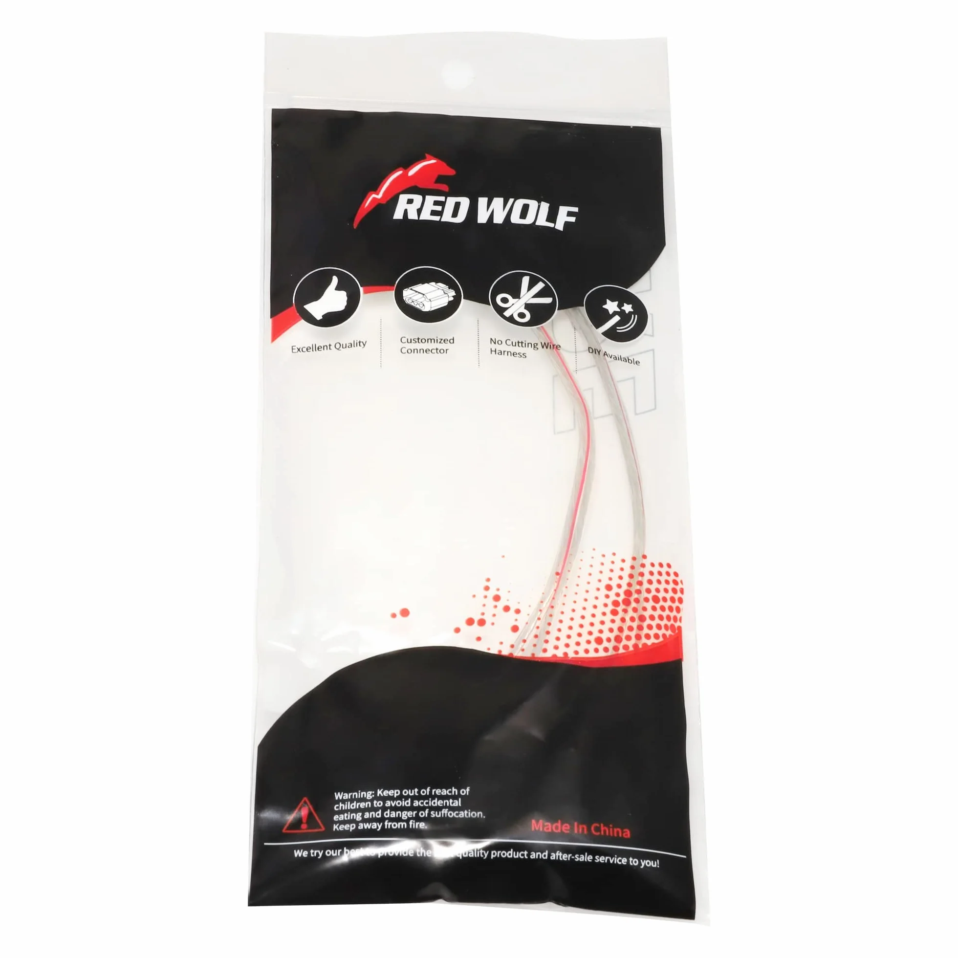 RED WOLF Speaker Wiring Harness for Toyota RAV4 Camry 4Runner Highlander Scion 2008-2022 Subaru Forester 2010-2019 Non JBL System