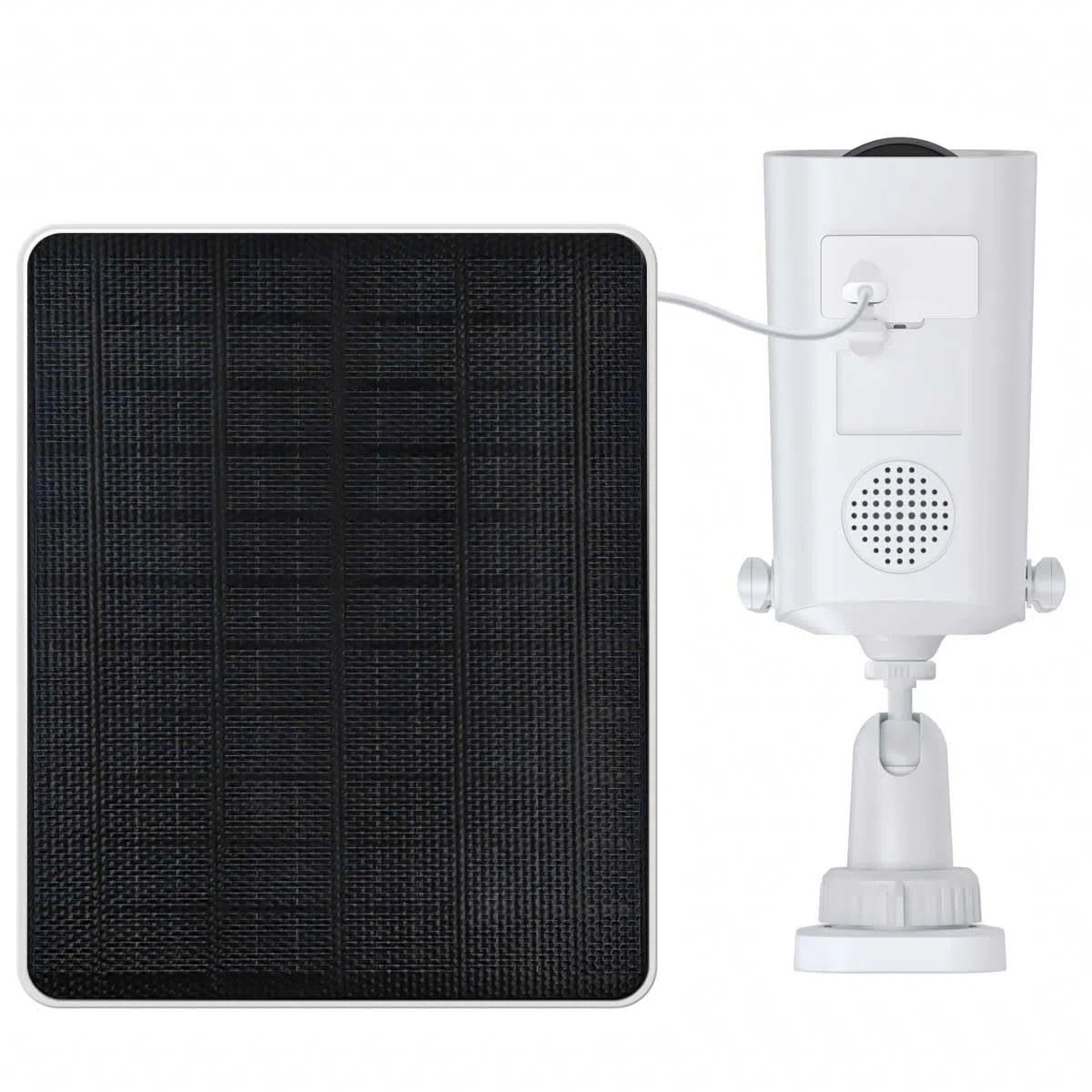 Foscam BP4 kamera monitorująca 2K 4 MP, Wi-Fi, w zestawie wysoce wydajny panel słoneczny, dwukierunkowe audio, widoczność w nocy w kolorze, wodoszczelność IP66