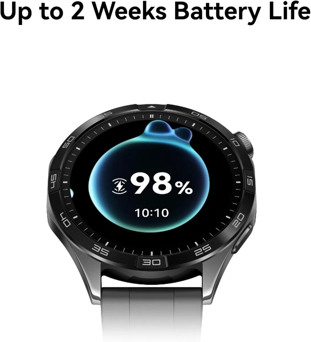 HUAWEI Watch GT 4 46 mm Smartwatch, Do 14 dni pracy na baterii, Kompatybilny z Androidem i iOS, dokładne zarządzanie zdrowiem, Monitorowanie tętna, SpO2, GPS, zielony