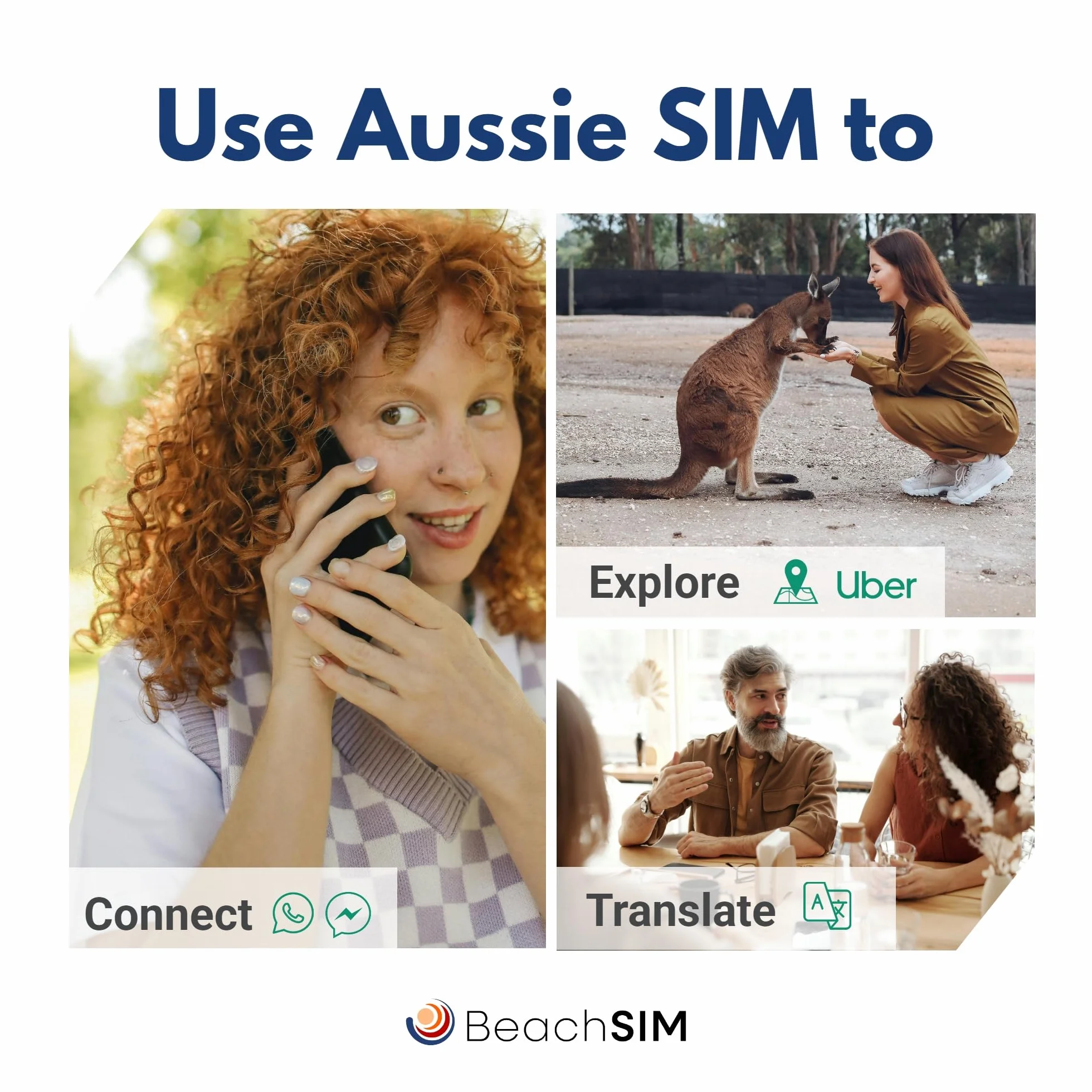 Karta SIM Australia. 12 GB danych przy prędkościach 4G/5G. Sieć Optus. Darmowy roaming w nowej wersji. Karta SIM z danymi przedpłaconymi. Szybka aktywacja. Ważna przez 30 dni.