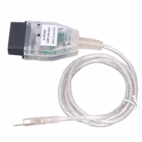 Ulepszony Kabel Narzędzi Diagnostyki Samochodu z Przełącznikiem dla E81 E82 E83 E87 E88 2004-2011 - K+DCAN OBD2 Kabel Interfejsu USB dla Serii 1 i 3 E90 E92 E93 E93