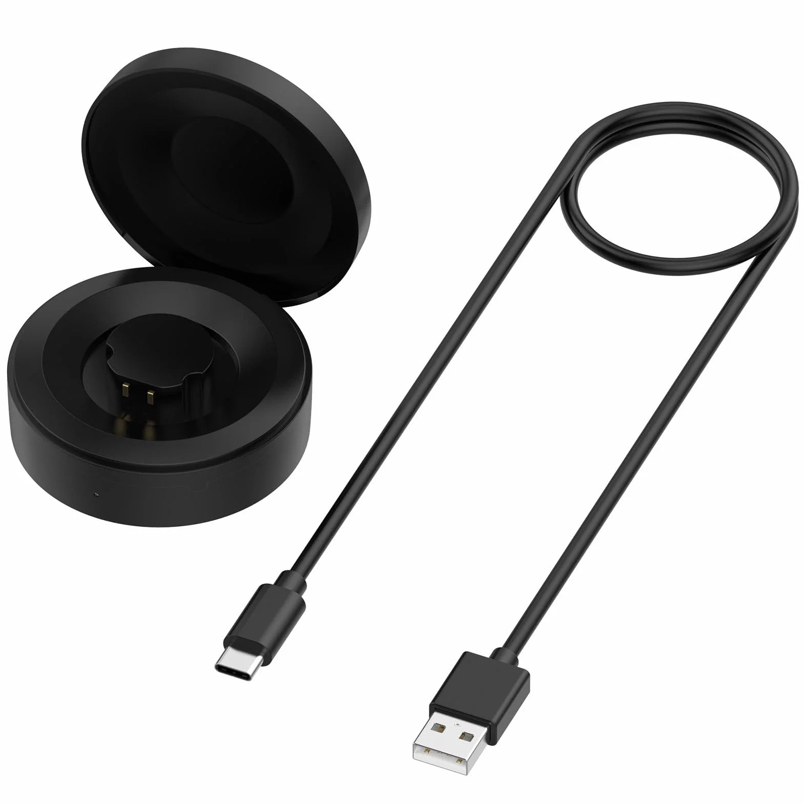 Smart Ring Charger Box dla RingConn Gen1, 590MAH Type-C Obudowa ładowania z światłem Wskaźnikiem, Szybkie ładowanie, Przenośne Rozwiązanie ładowania dla Inteligentnego (10-11#)