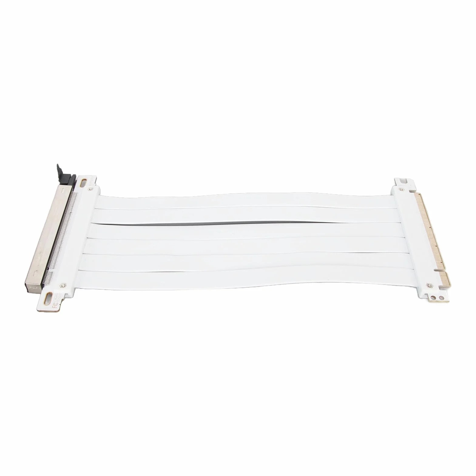 Przedłużacz PCIE X16, Kabla Riser Ekranowany Elastyczny, Przedłużacz PCIE 180 Stopni, Karta Graficzna Konstrukcja PCB, dla Komputerów Gaming i PC Build