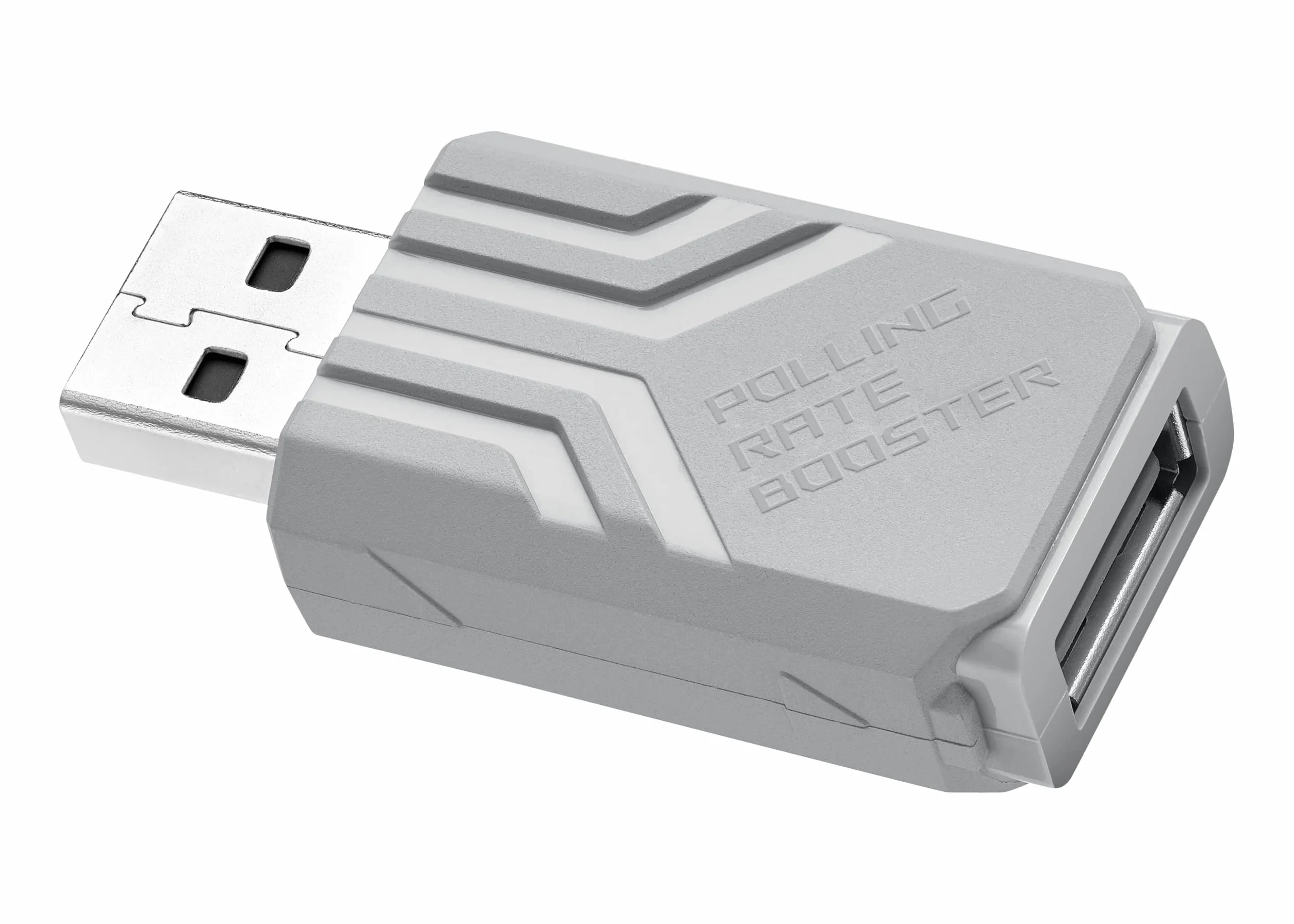 ASUS ROG Polling Rate Booster Biały 8000 Hz SpeedNova Synchronizacja Monitorów