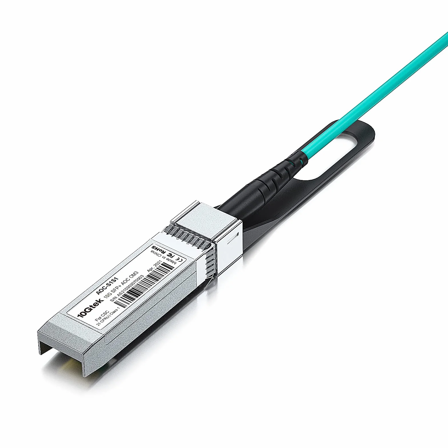 10Gtek 10G SFP+ AOC Cable 10-Meter 10GBASE Active Optical SFP for Cisco SFP-10G-AOC10M, Ubiquiti, Compatible