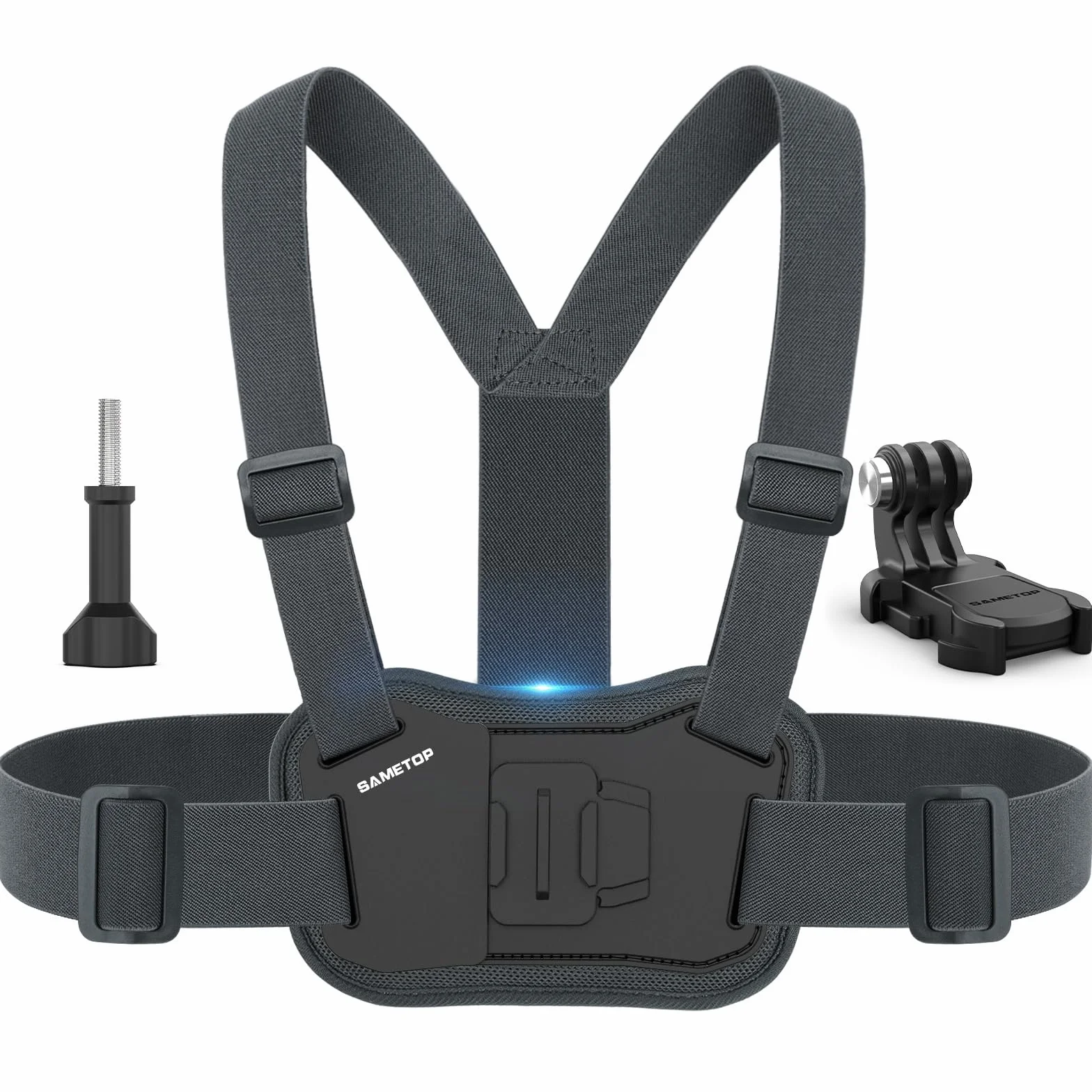 Chesty Uchwyt na Klatkę Piersiową Mocowanie Pas Piersiowy Kompatybilna z GoPro Hero 13 12 11 10 9 8 7 6 5 Session AKASO DJI Osmo Kamery Sportowe - Równowaga Stabilność i Komfort Wydajność