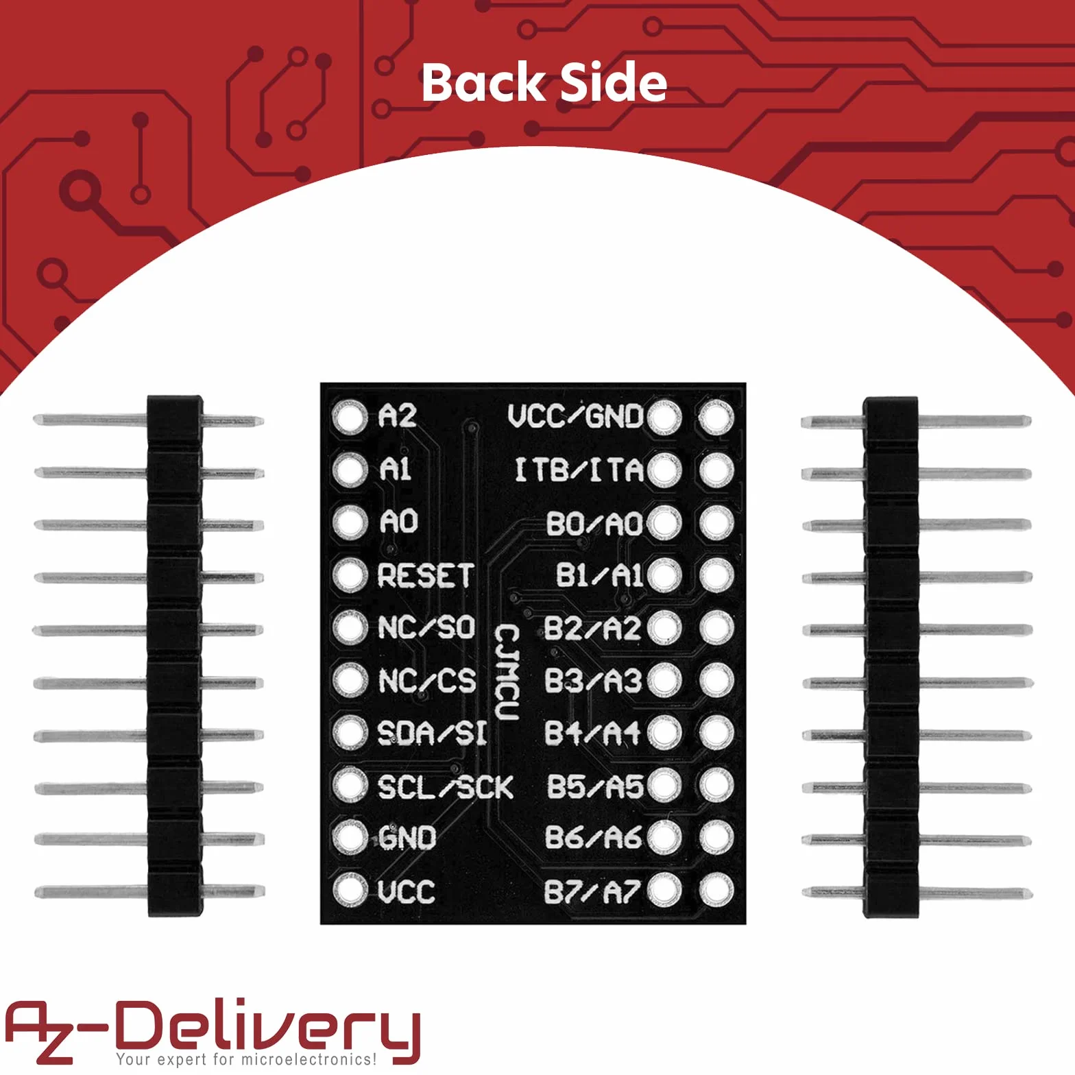 AZDelivery MCP23017 16-bitowy dwukierunkowy ekspander portów I2C kompatybilny z Arduino 5 szt.