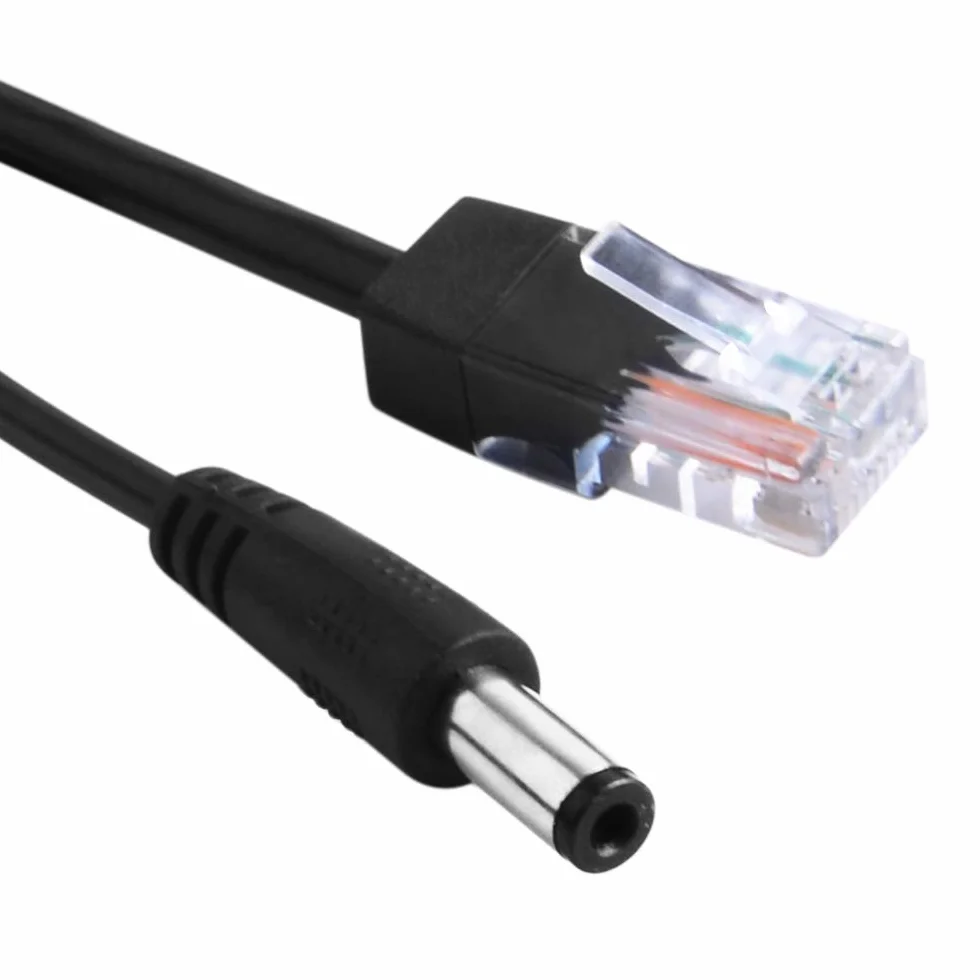 GeeekPi 2 sztuki adapterów rozgałęźników PoE 48 V na 12 V, IEEE 802.3af 10/100 Mb/s PoE z wyjściem 12 V do kamery IP, bezprzewodowego punktu dostępowego i telefonu VoIP