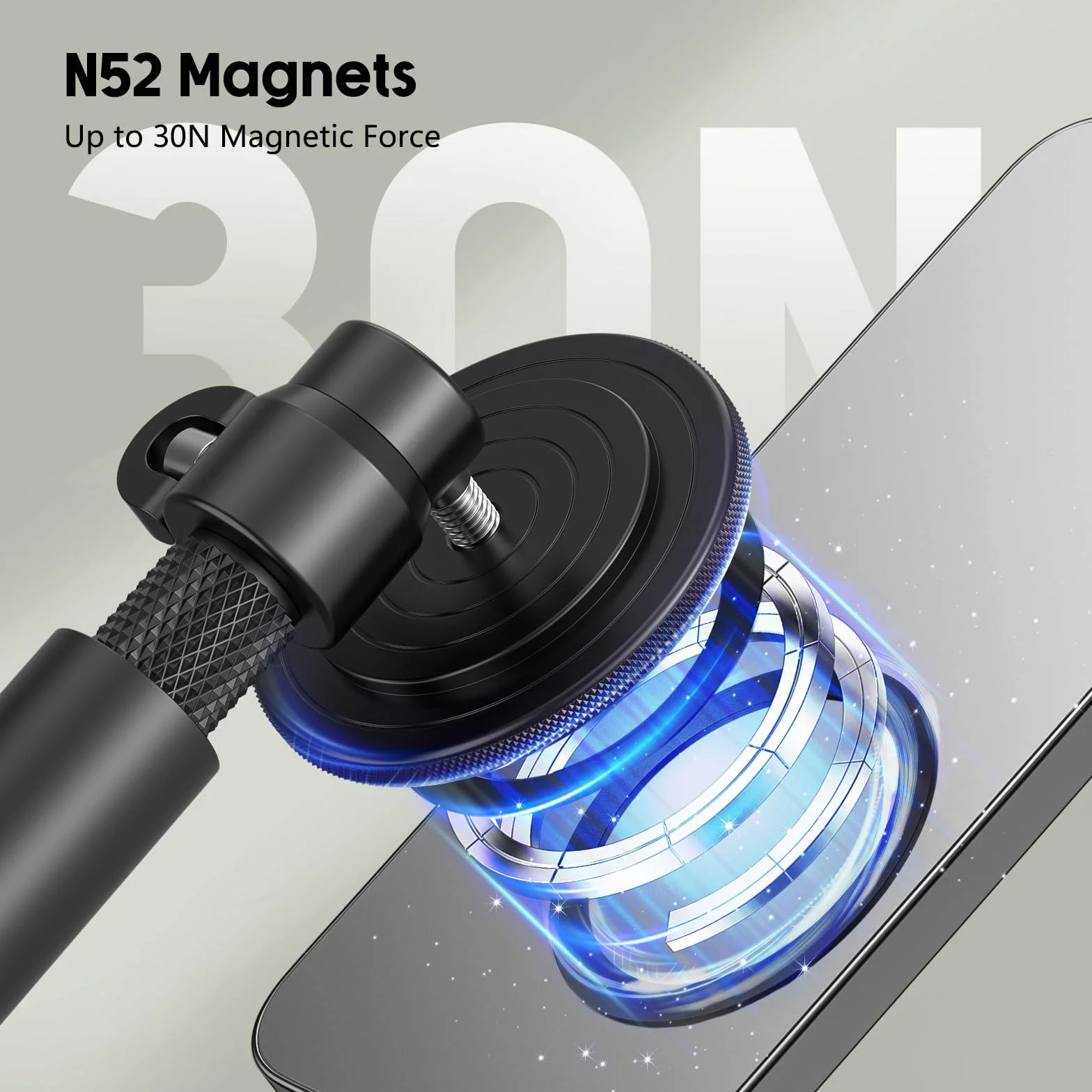 CAMOLOGEEK Monopod i statyw, kij do selfie do nagrywania, huśtawka golfowa, pomoc treningowa z kolcem do ziemi i adapterem do Gopro i śrubą 1/4 cala, magnetyczny uchwyt na telefon golfowy