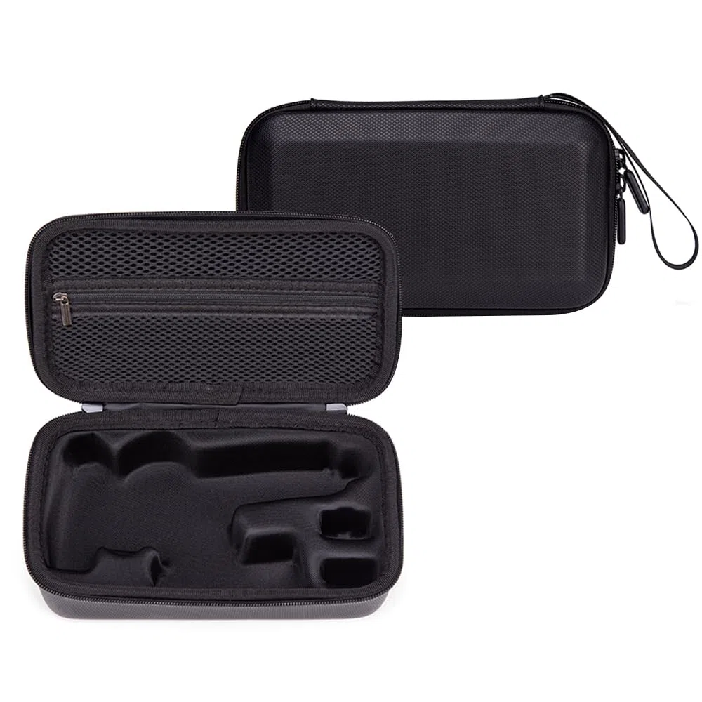 Futerał do DJI Osmo Mobile 8, przenośna torba do przechowywania na telefon komórkowy 8 stabilizator gimbal etui podróżne wodoodporna PU twarda osłona ochronna pudełko organizer akcesoria, Czarny