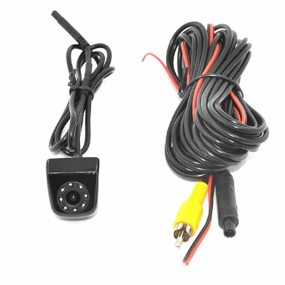 Kamera przednia do samochodu CCD HD szerokokątny wodoodporny 8 LED noktowizor pomoc cofania