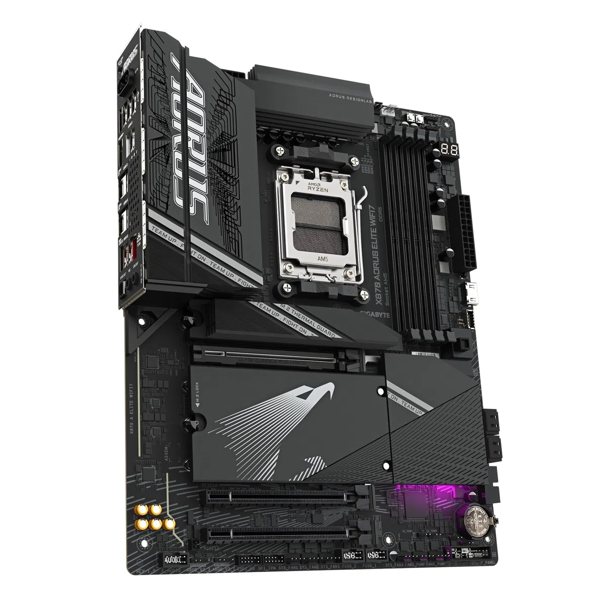 Gigabyte X870 AORUS ELITE WIFI7 Amd Am5 Gniazdo Płyta Główna Atx 4X Ddr5 Sloty 3X