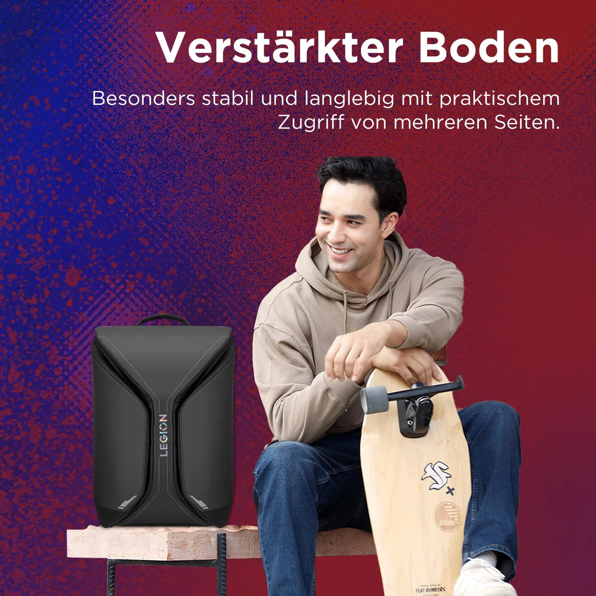 Lenovo Plecak Legion GB900 (do 16 cali, przeznaczony do gier, ekranowany, PU, wodoodporny, odporny na wstrząsy narożniki EUDE-Foam, kieszeń na tablet, pojemność 20 litrów) kolor czarny