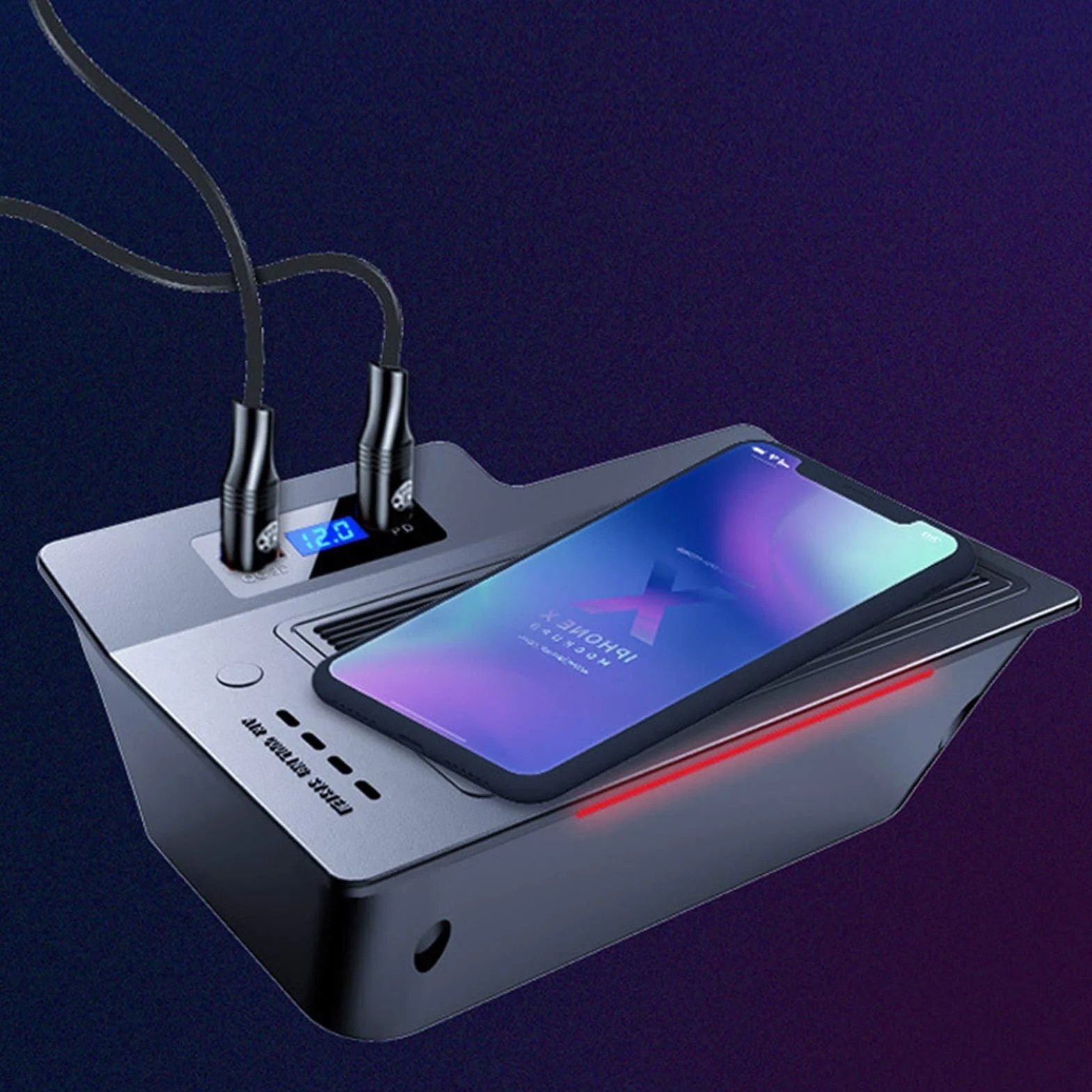 Ładowarka bezprzewodowa QI do samochodu CRV Akcesoria CR-V 2020-2017 Modyfikacja wnętrza 15 W Szybka płytka ładująca telefon Kierownica po lewej stronie Panel ładowania samochodu Uchwyt na tel