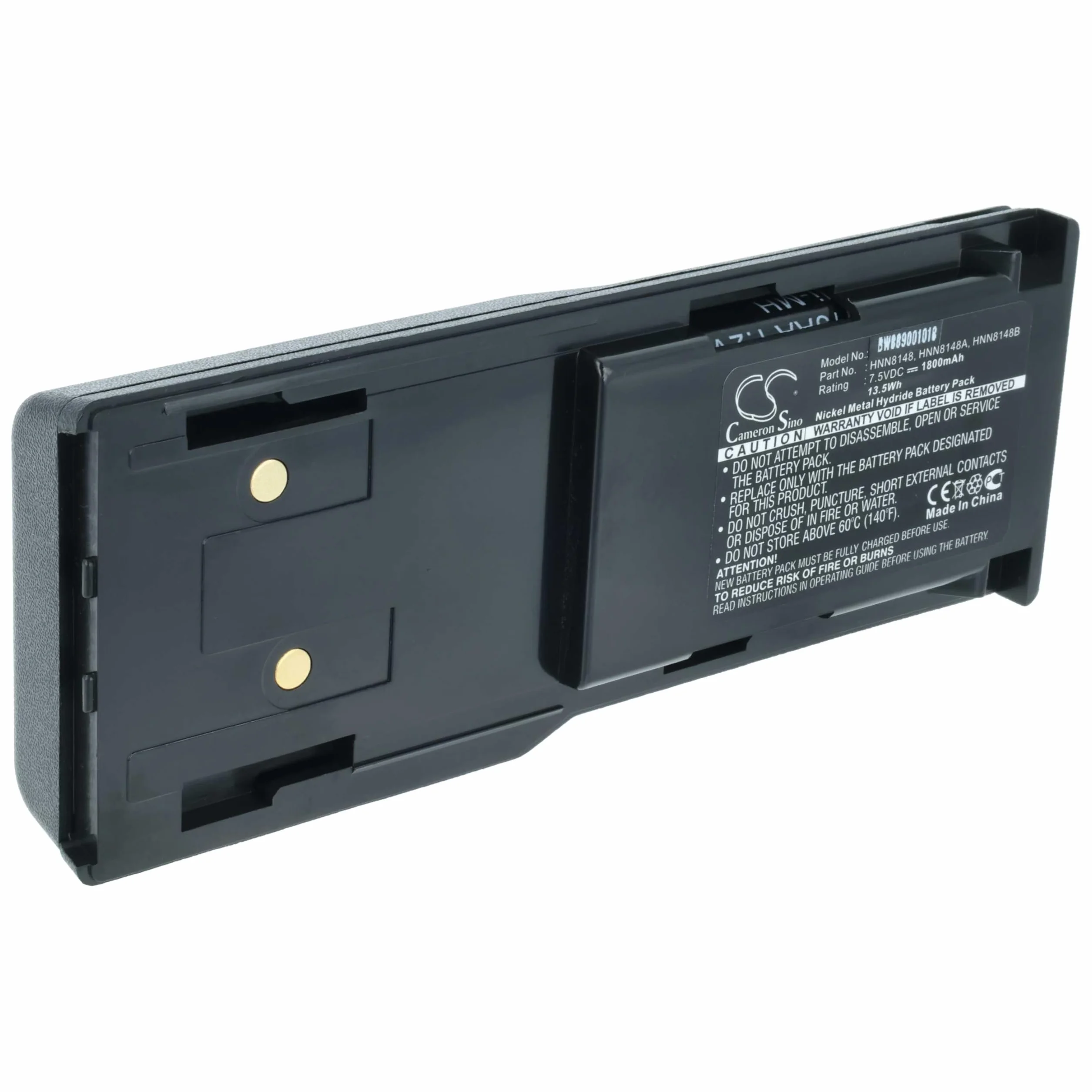 Bateria Ni-MH 1800 mAh 7,5 V do MOTOROLA WALKIE-TALKIES Promień P110