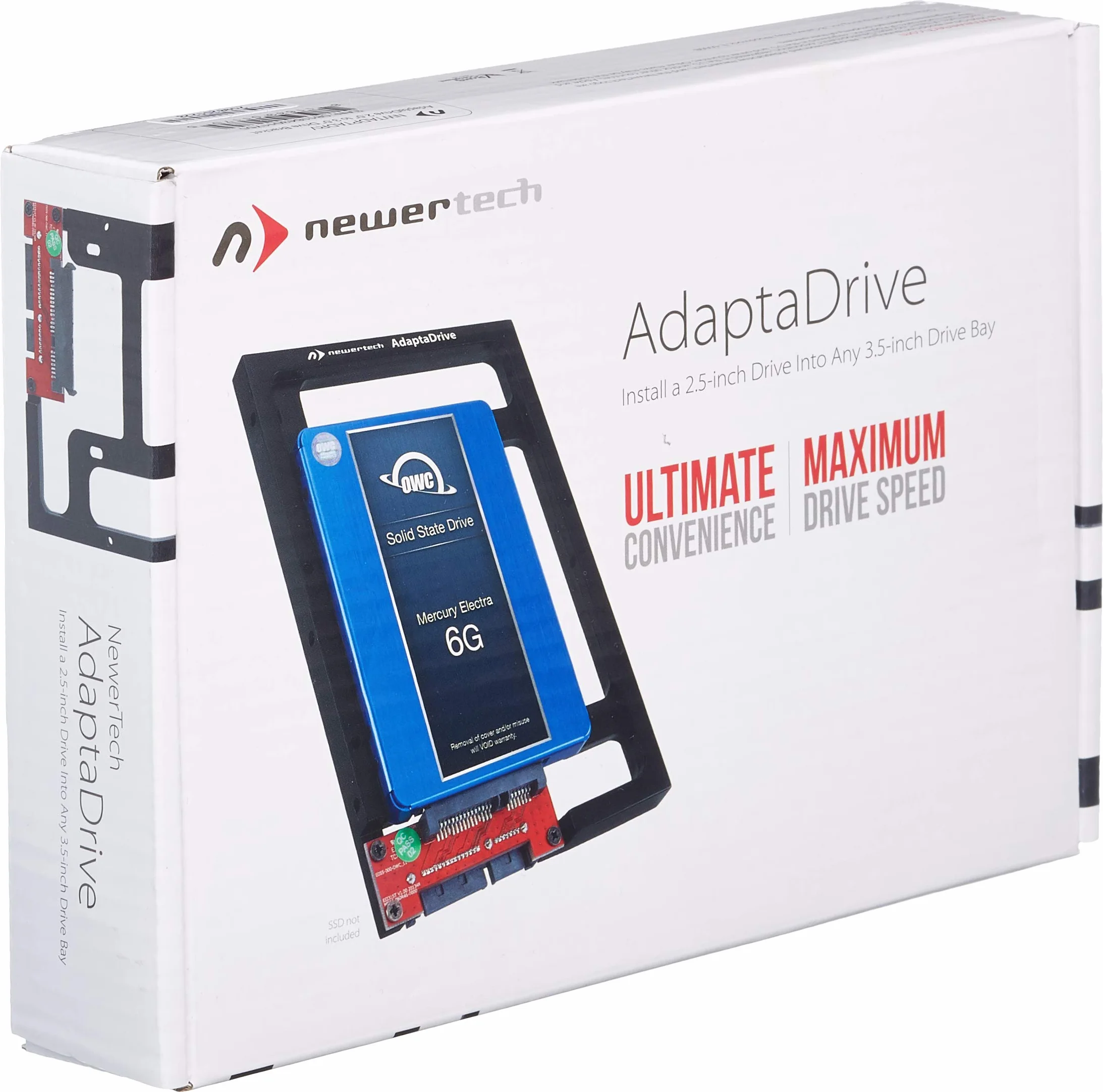 NewerTech AdaptaDrive uchwyt do przetwornika napędu 2,5 cala do 3,5"