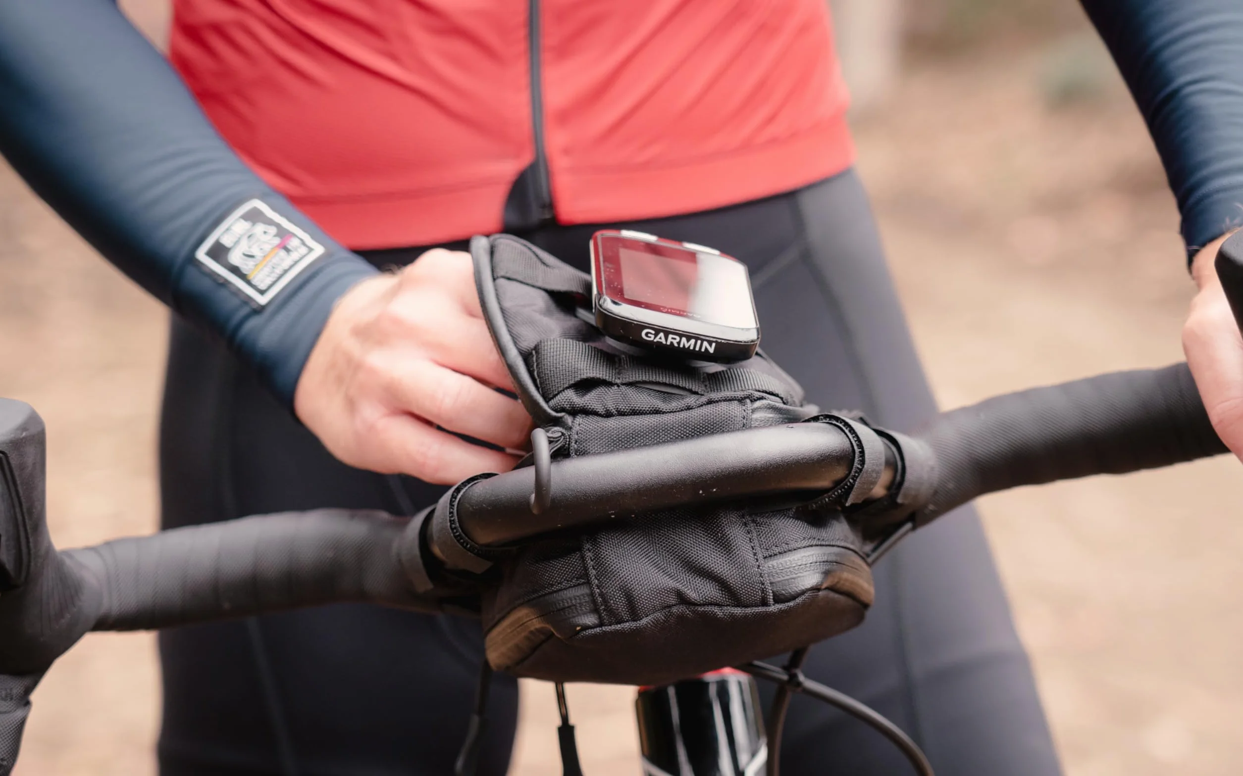 REDSHIFT Bike Computer Mount for Garmin GPS - Kitchen Sink Top Shelf Handlebar Bags