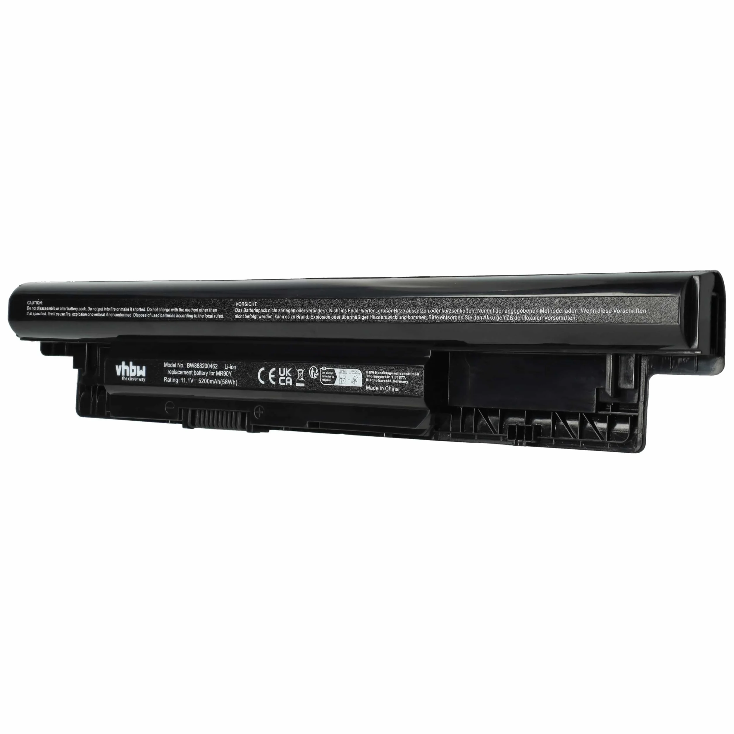 vhbw 1 x bateria kompatybilna z Dell Inspiron 17R 5737, 3437, 17R 5737 JB57SXI, 3443, 3521 notebooków (5200mAh, 11,1V, Li-Poly)